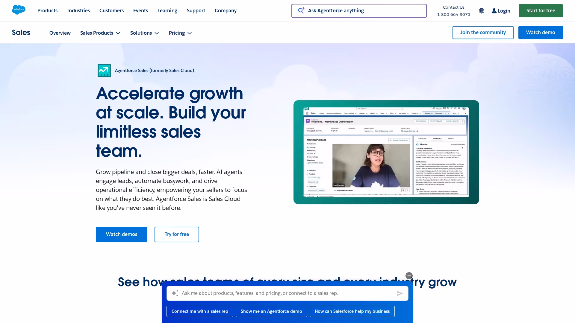 3. Salesforce Sales Cloud