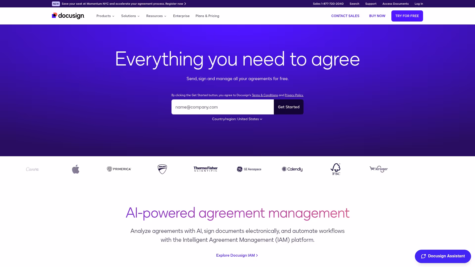 1. DocuSign 1. DocuSign