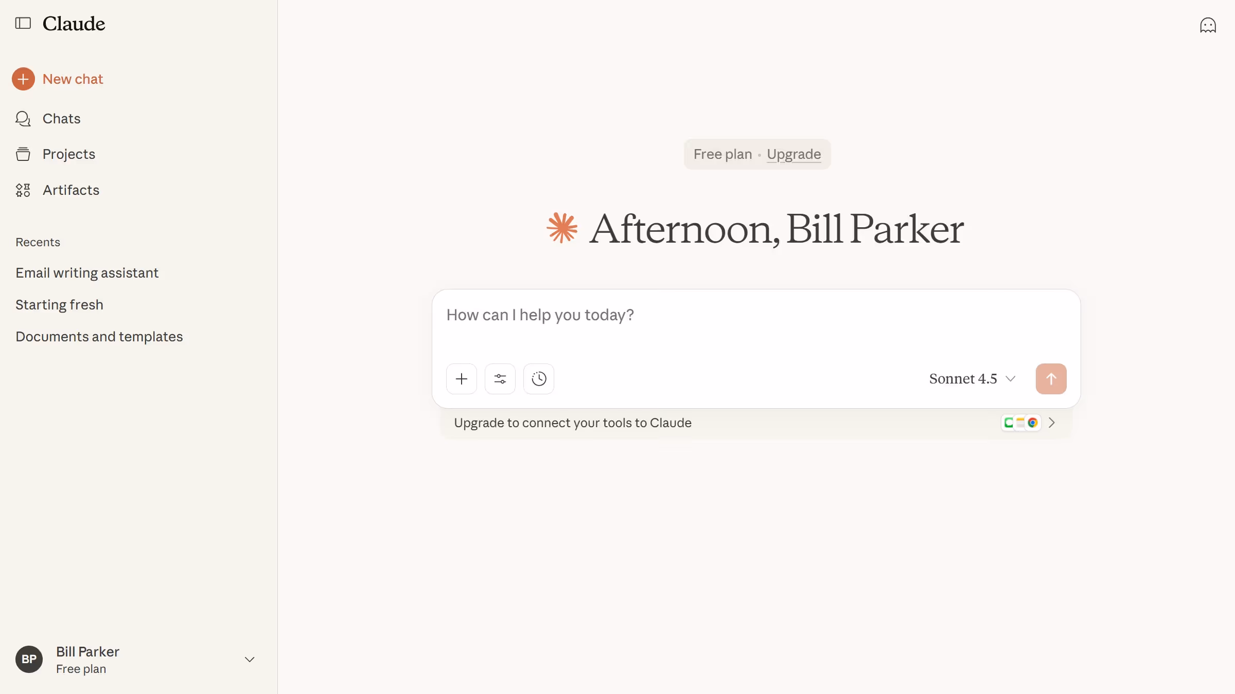 How to switch between regular and incognito mode in Claude.ai