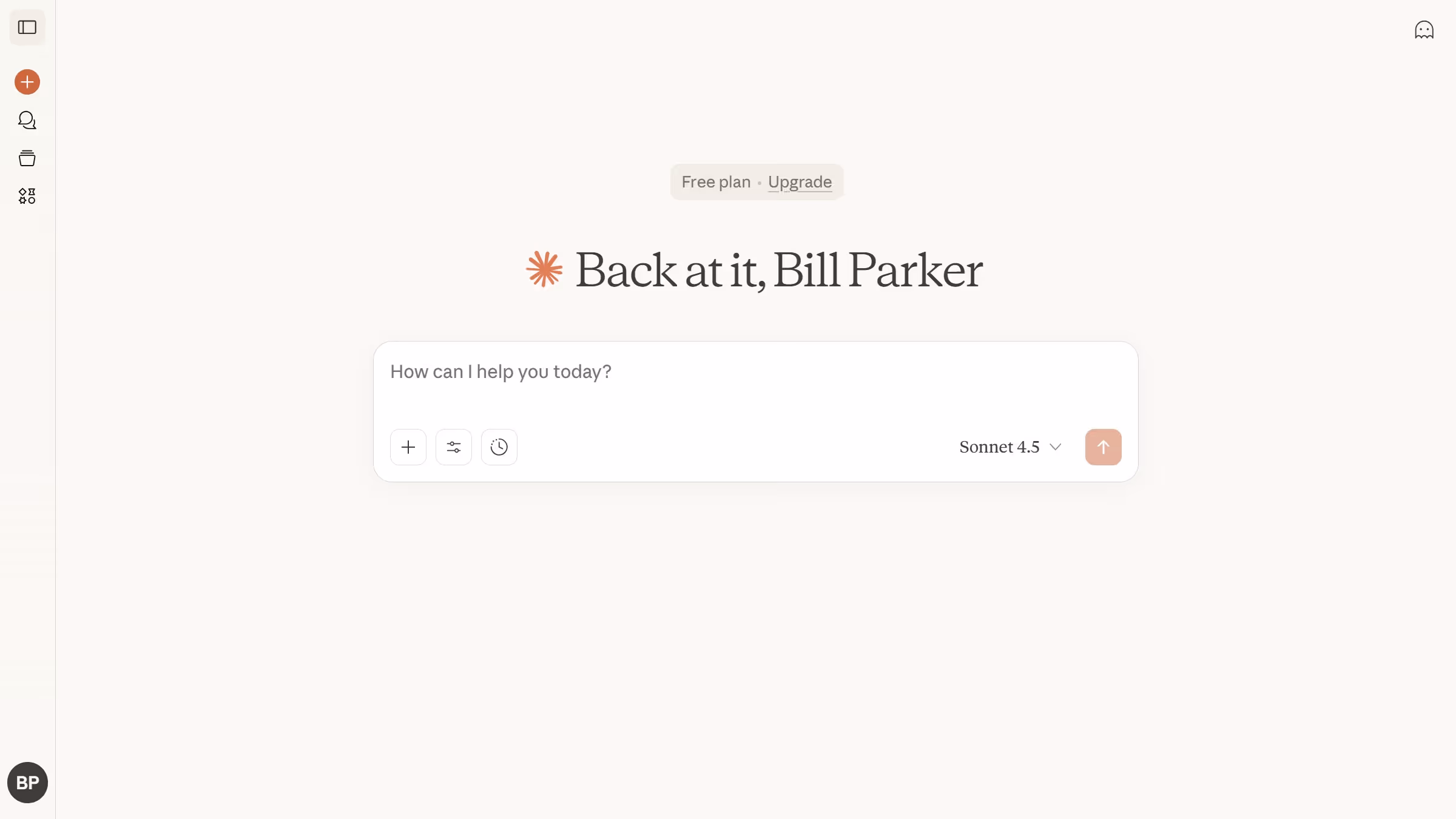 How to open the sidebar in Claude.ai