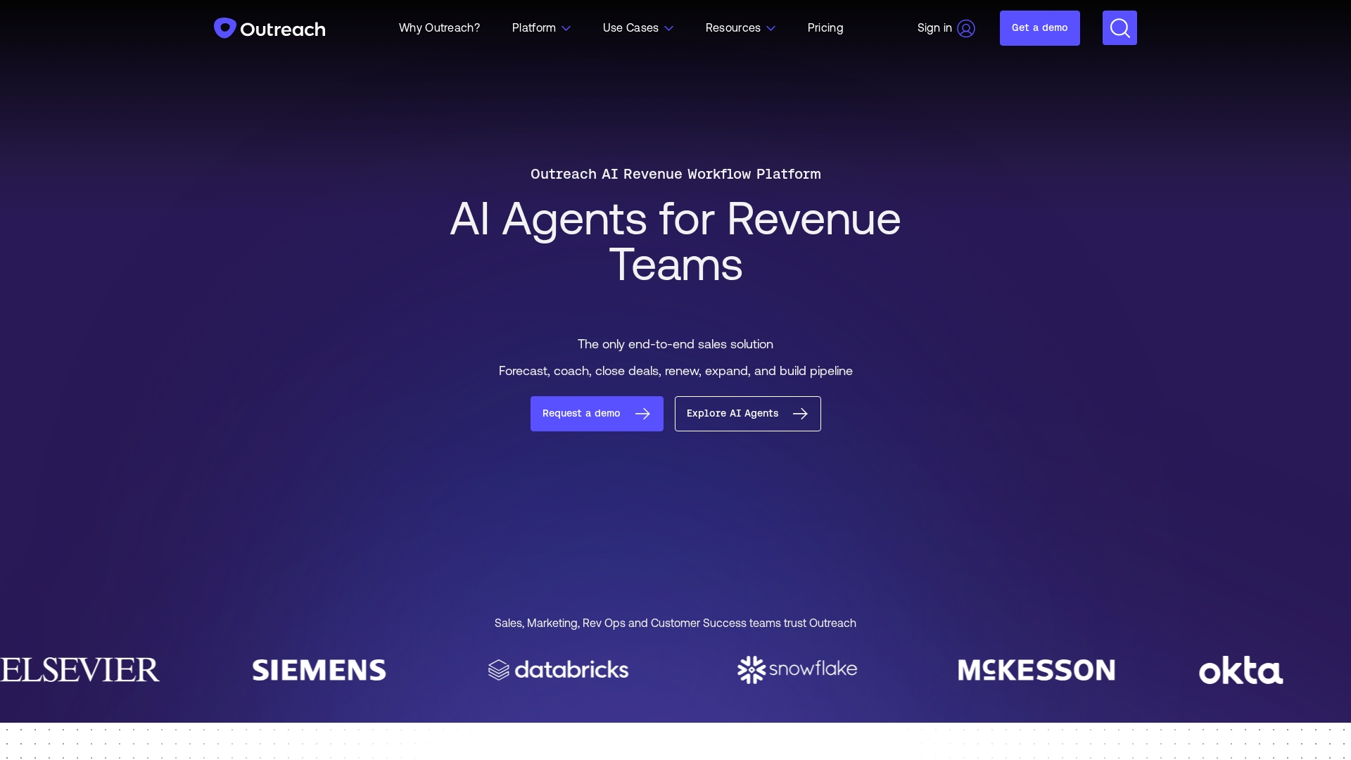 Sales engagement and outreach