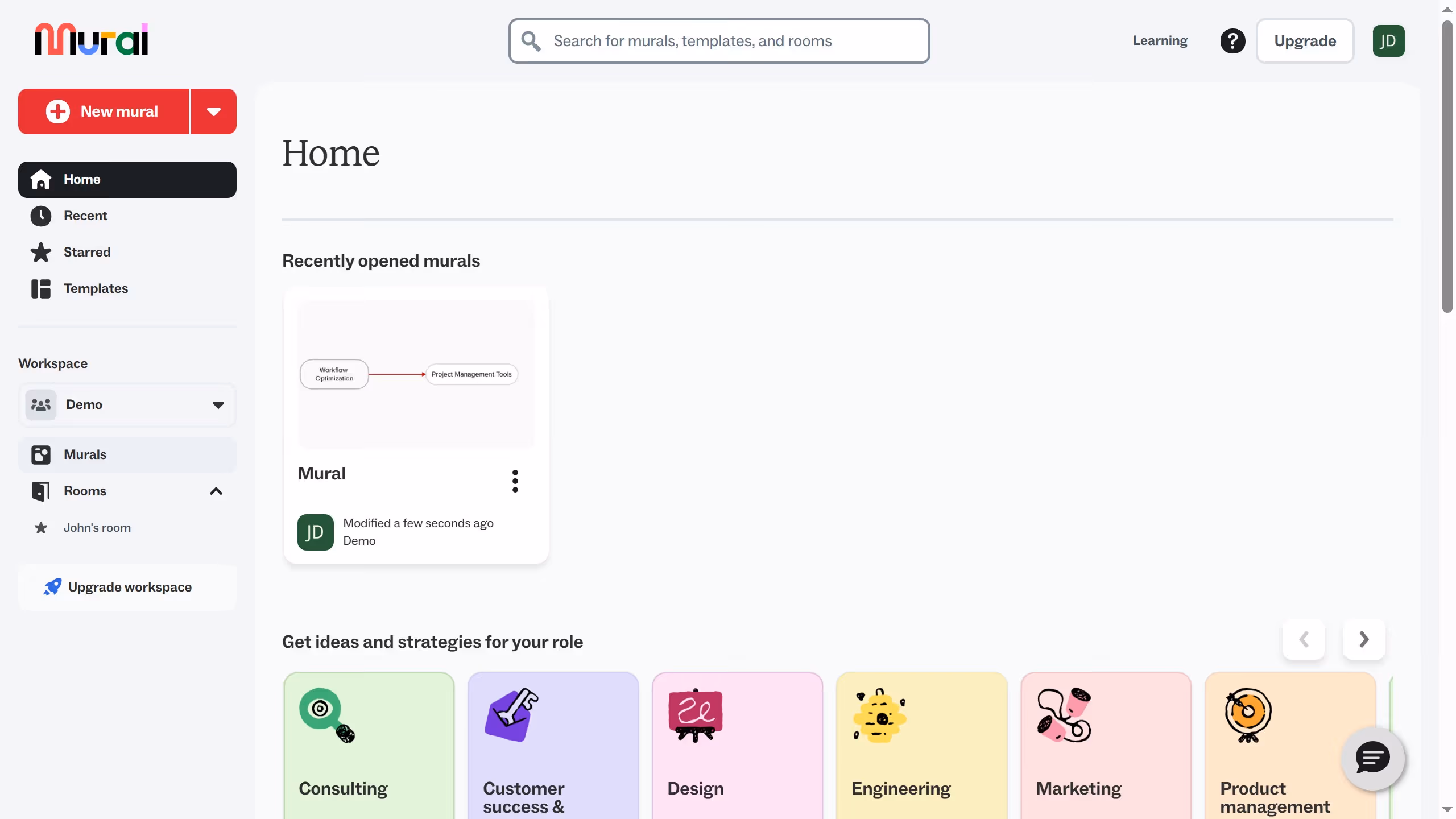 How to change branch colors in a mind map in Mural