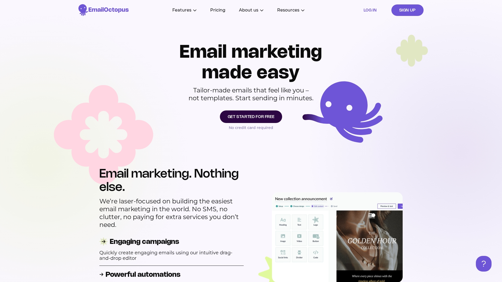 8. EmailOctopus
