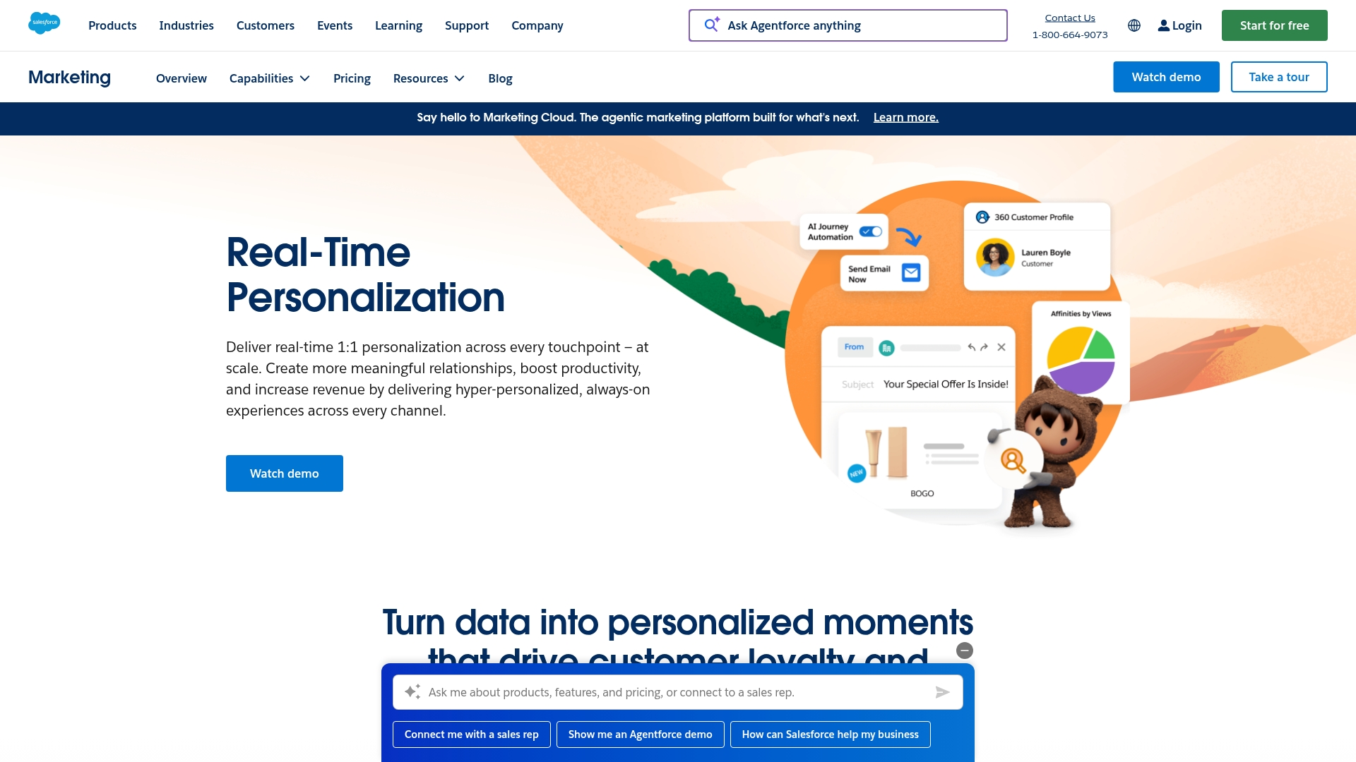 10. Salesforce Marketing Cloud Personalization