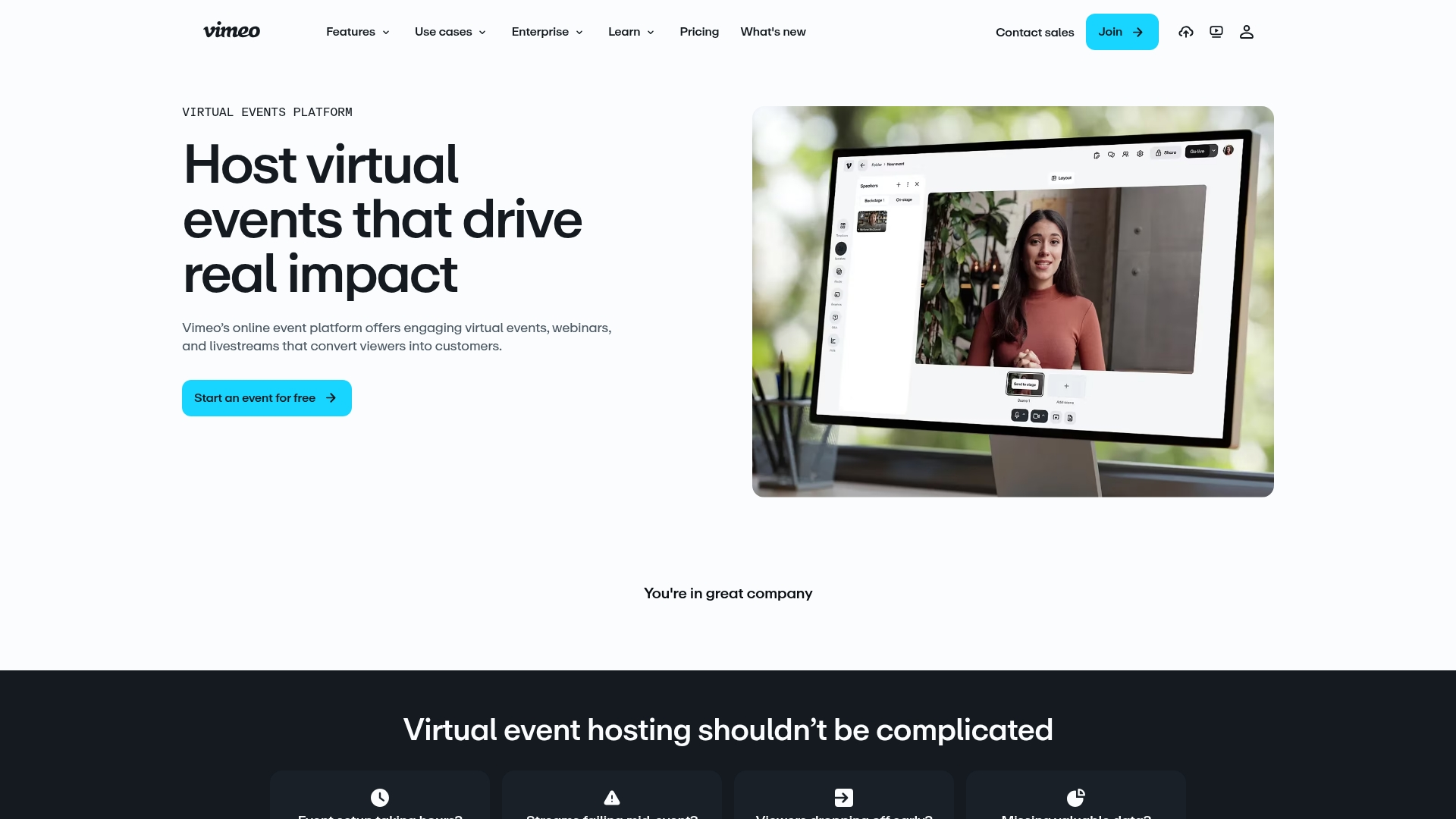 10. Vimeo Events