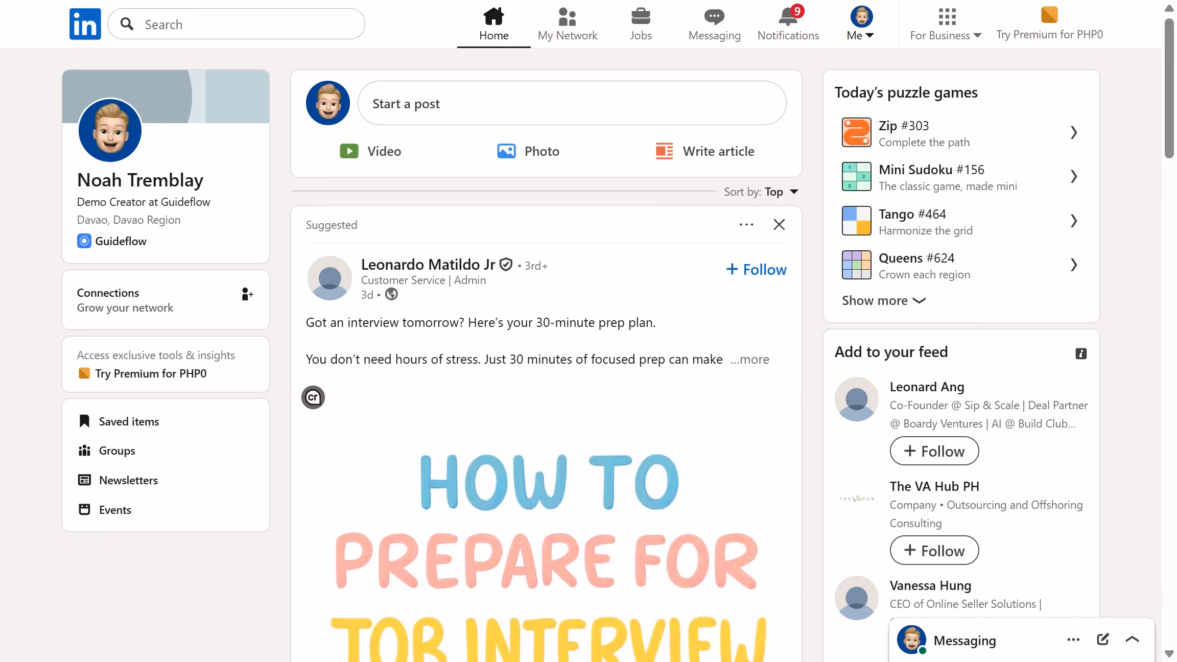 How to set profile viewing mode to private mode in LinkedIn