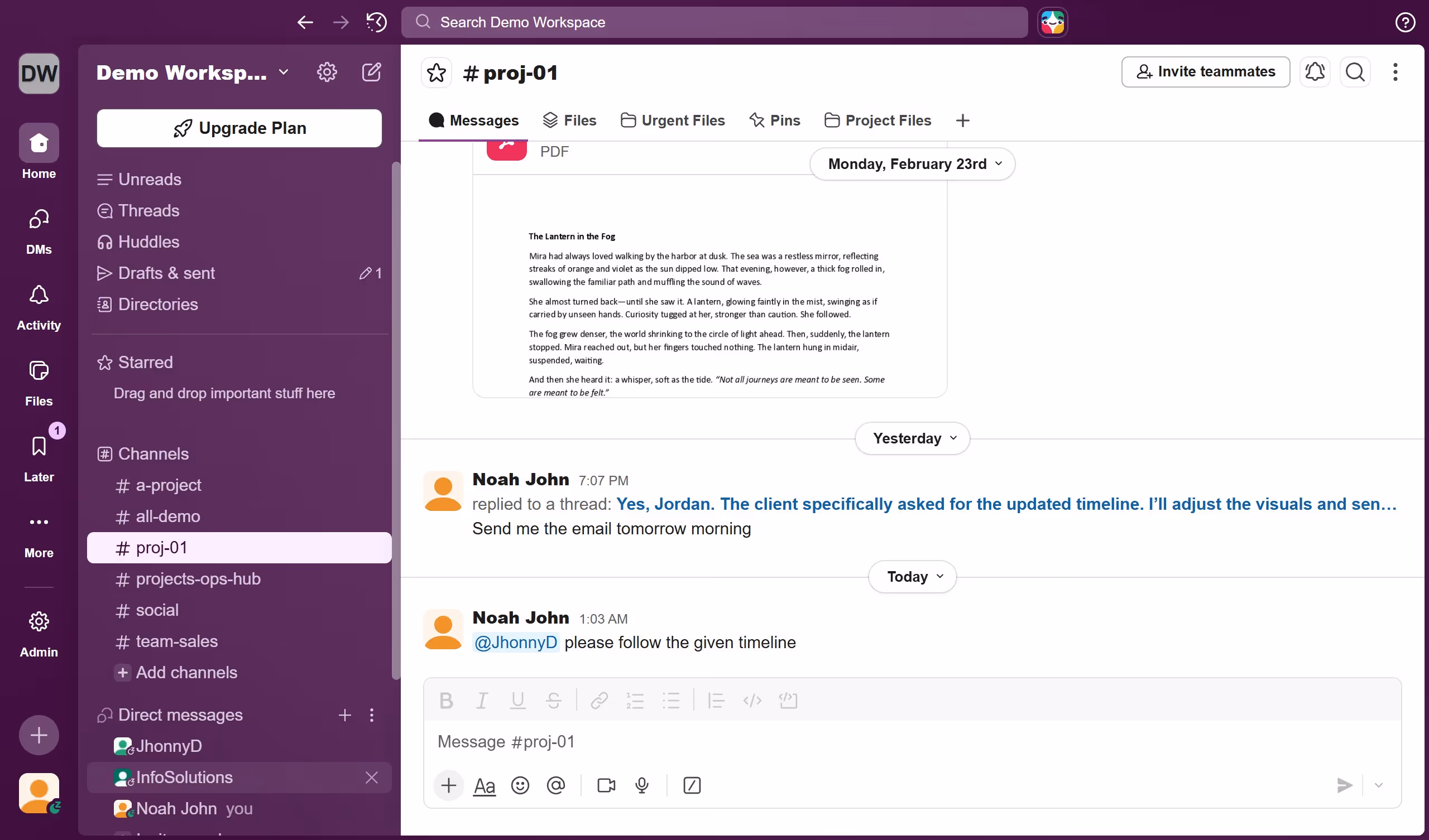 How to change Slack theme in Slack