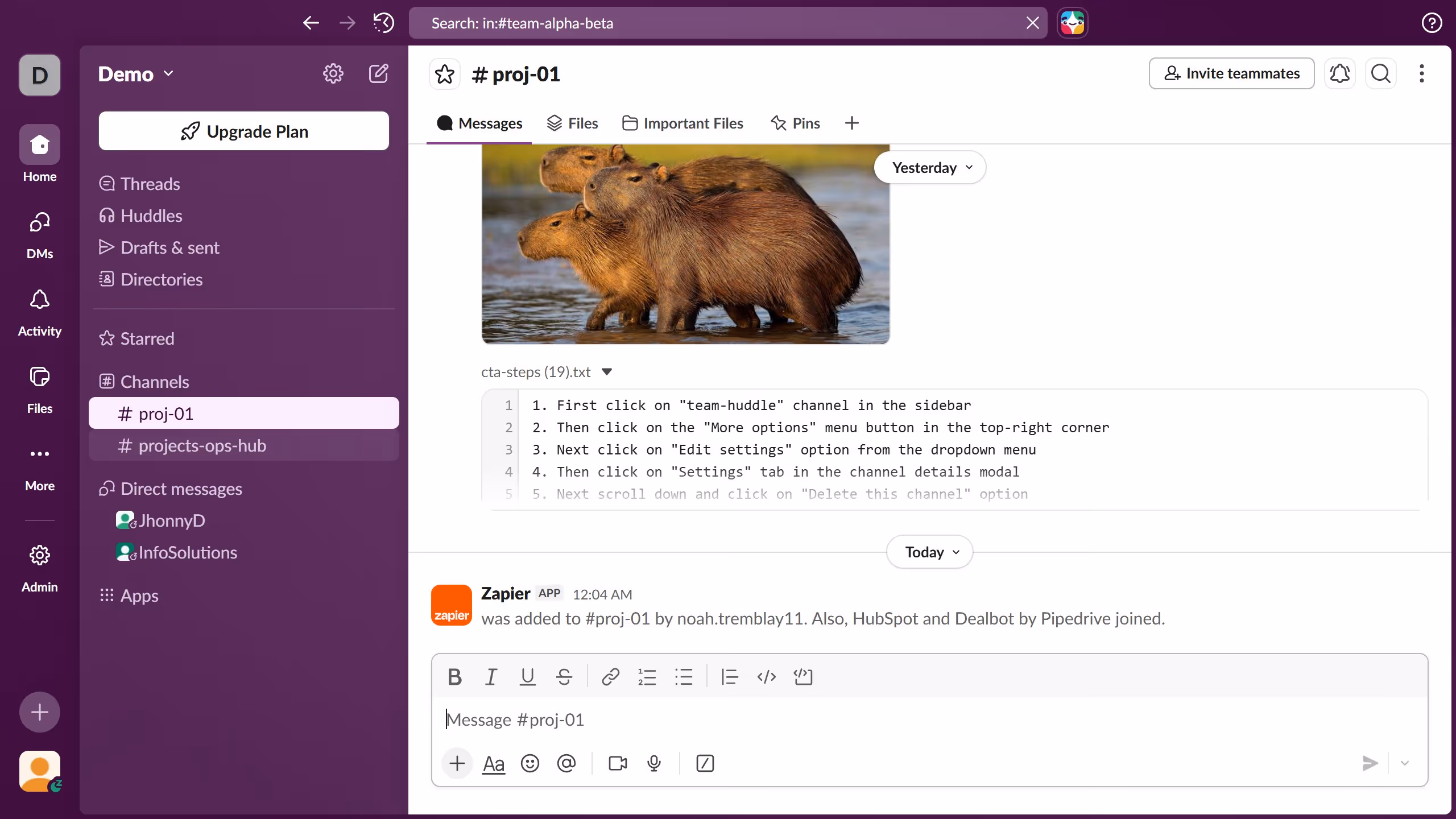 How to manage who can start a huddle in a channel in Slack