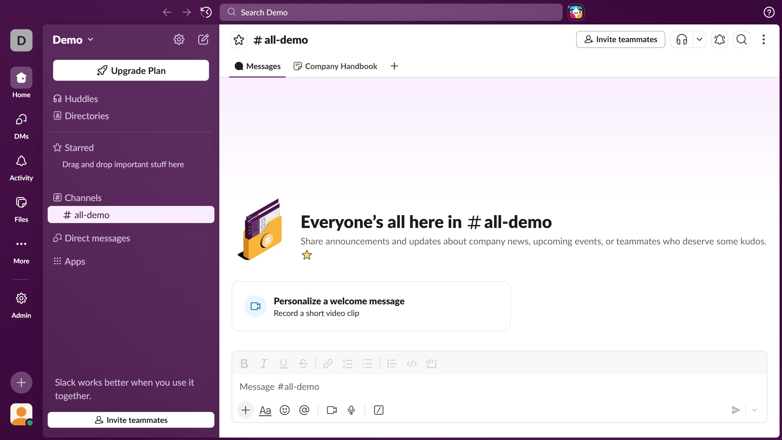 How to set a status duration in Slack