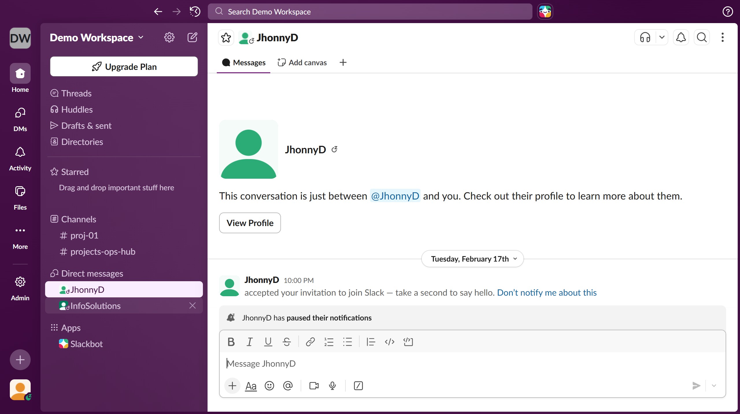 How to schedule a message in Slack