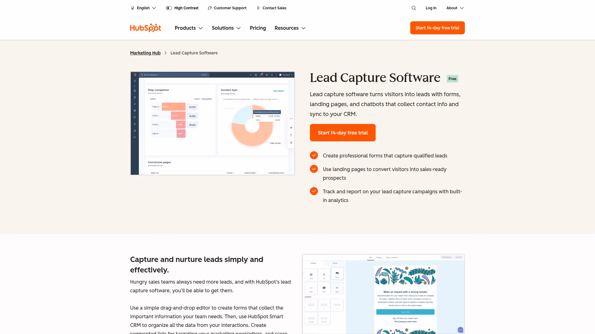 2. HubSpot Marketing Hub