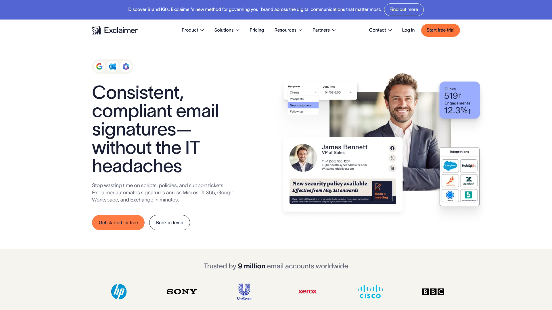 1. Exclaimer 1. Exclaimer