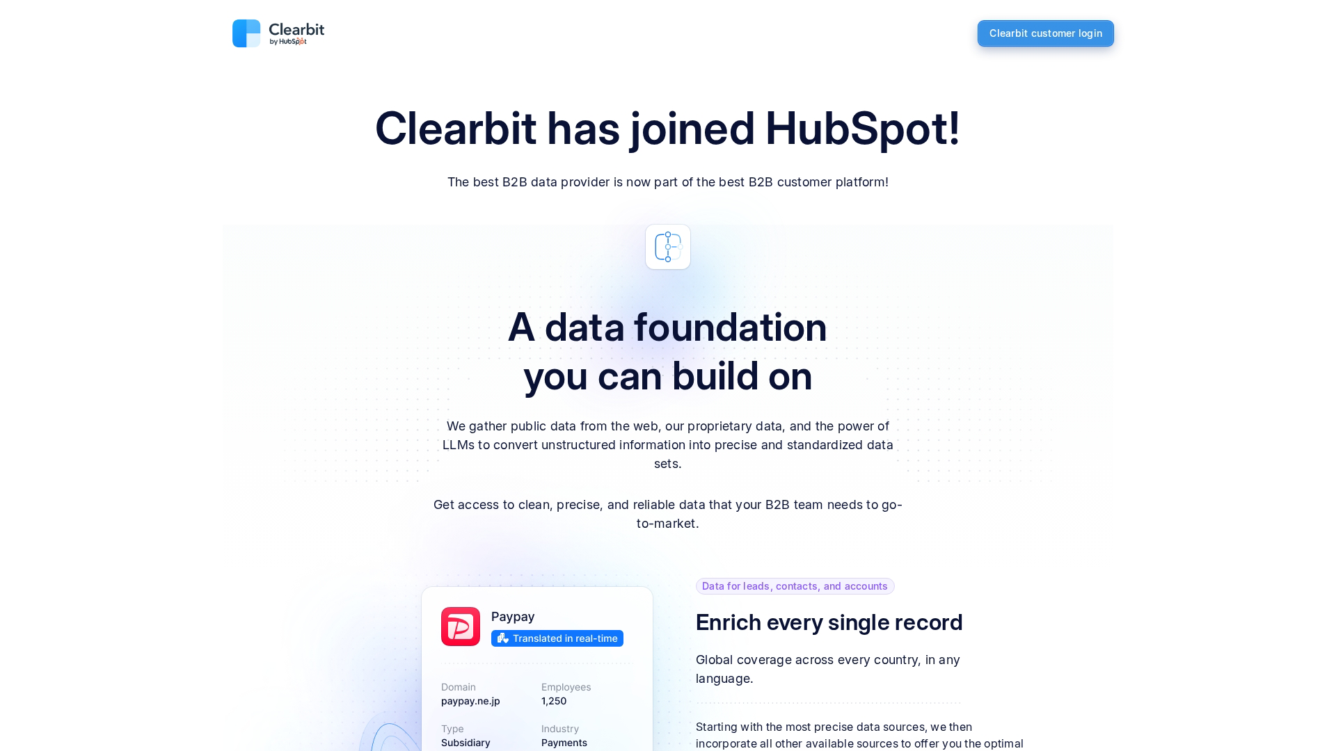 3. Clearbit