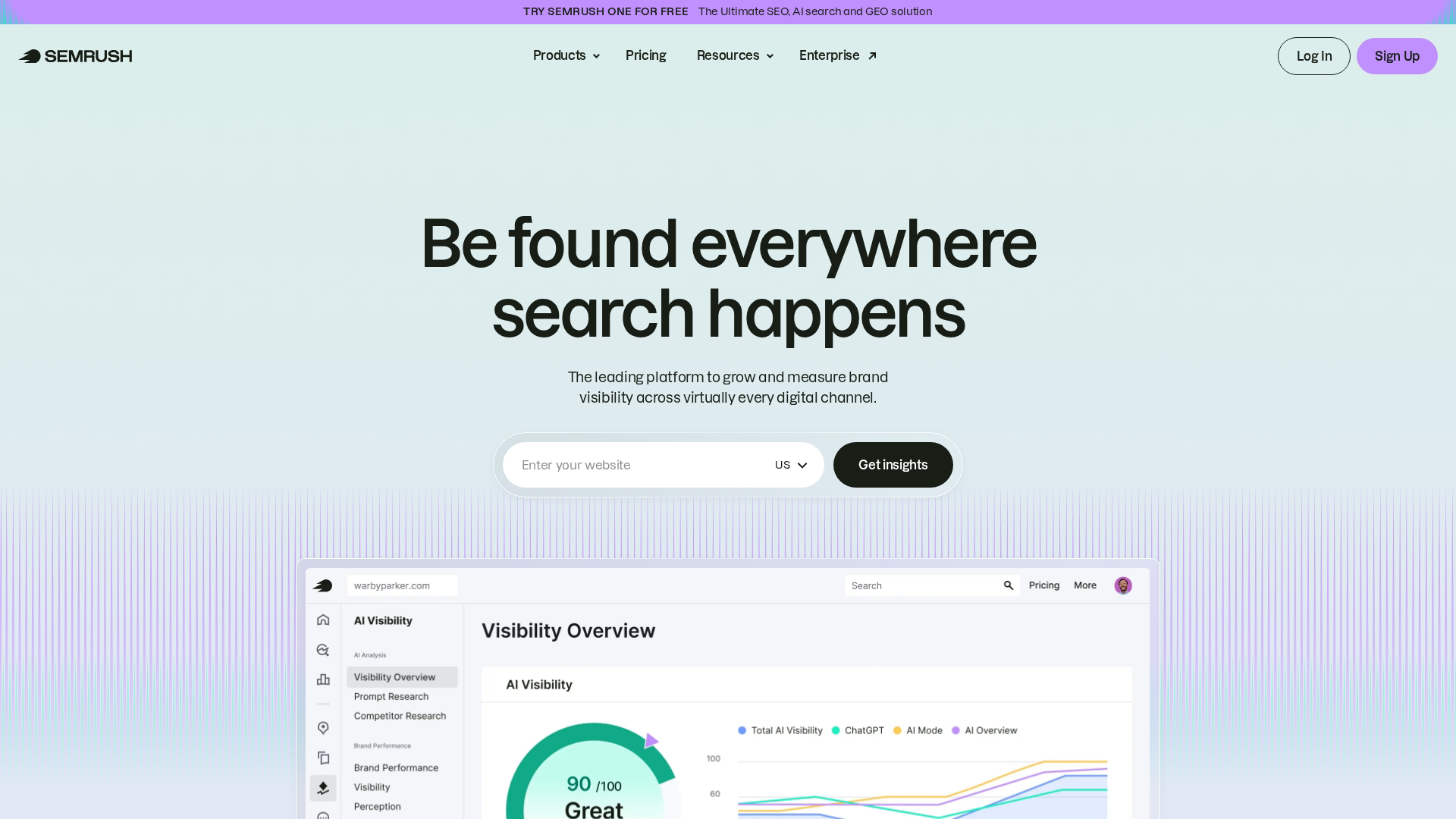 14. Semrush Market Explorer