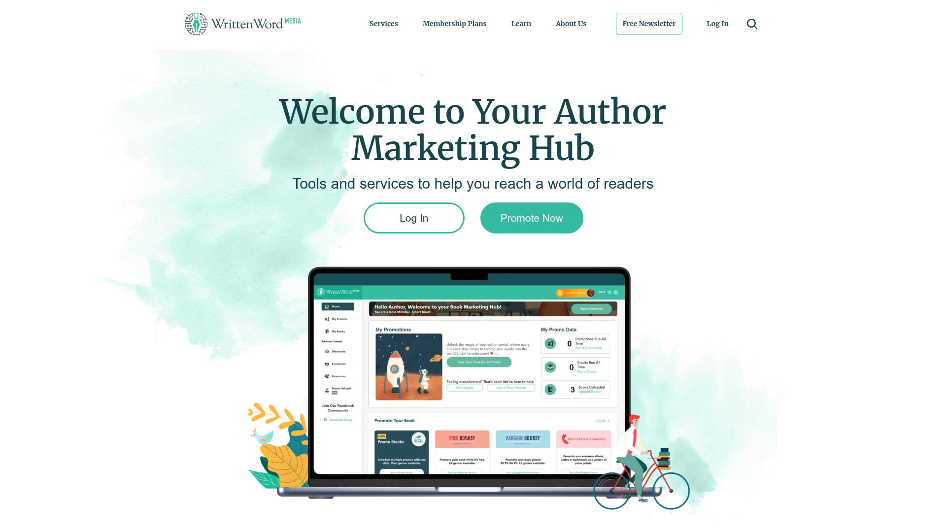 Written Word Media homepage