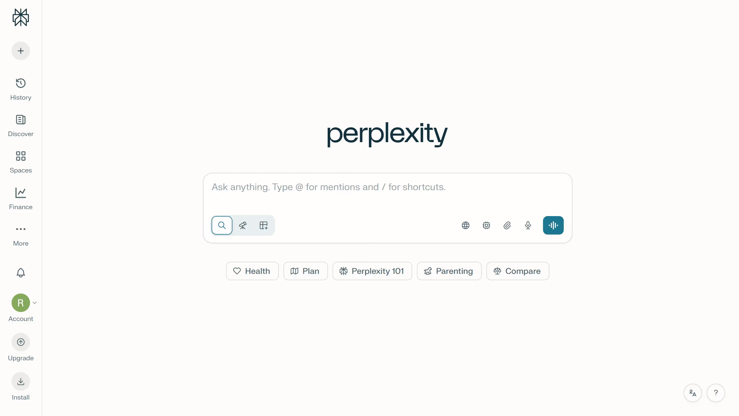 How to change your avatar in Perplexity