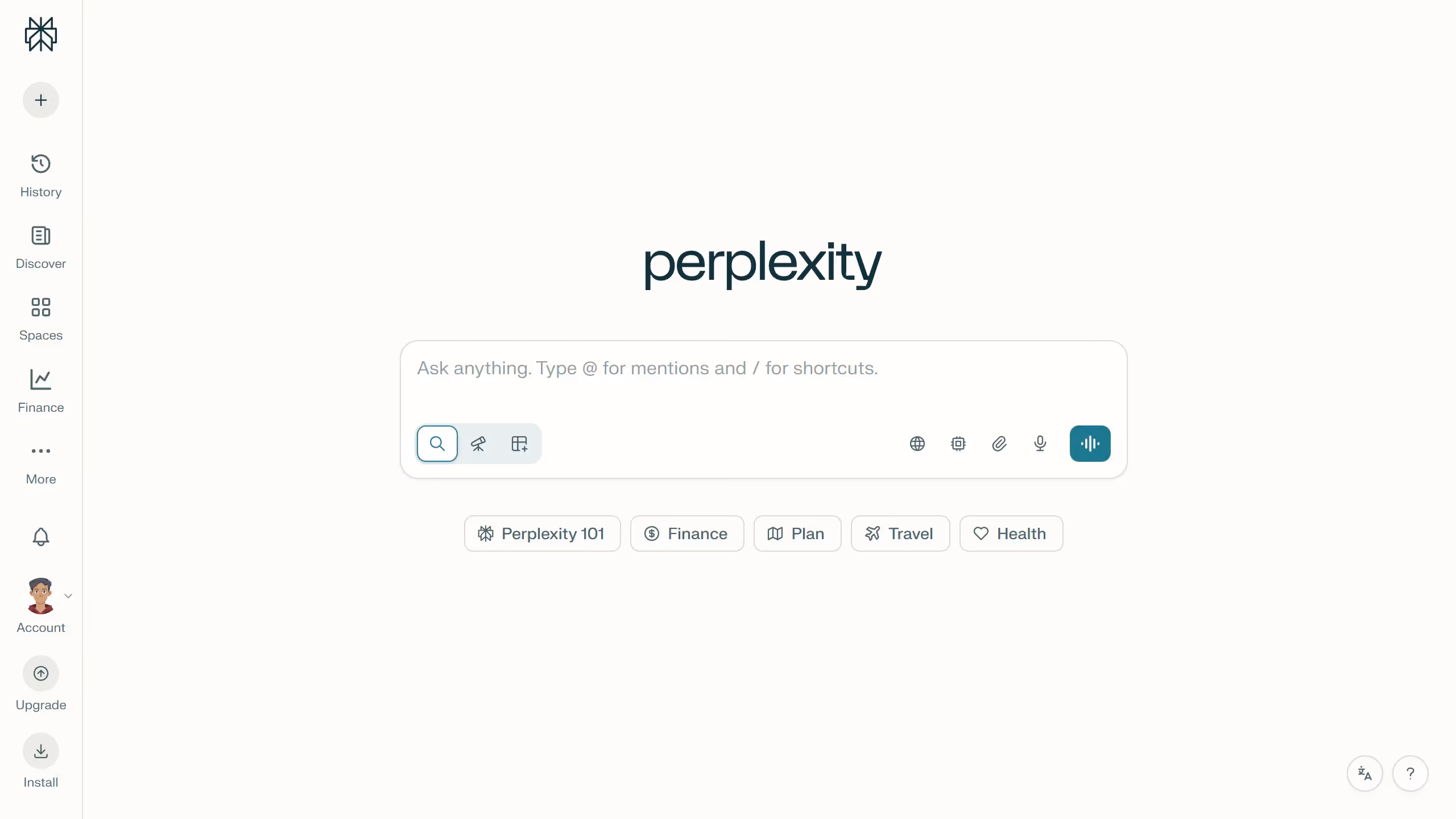 How to update your full name in Perplexity