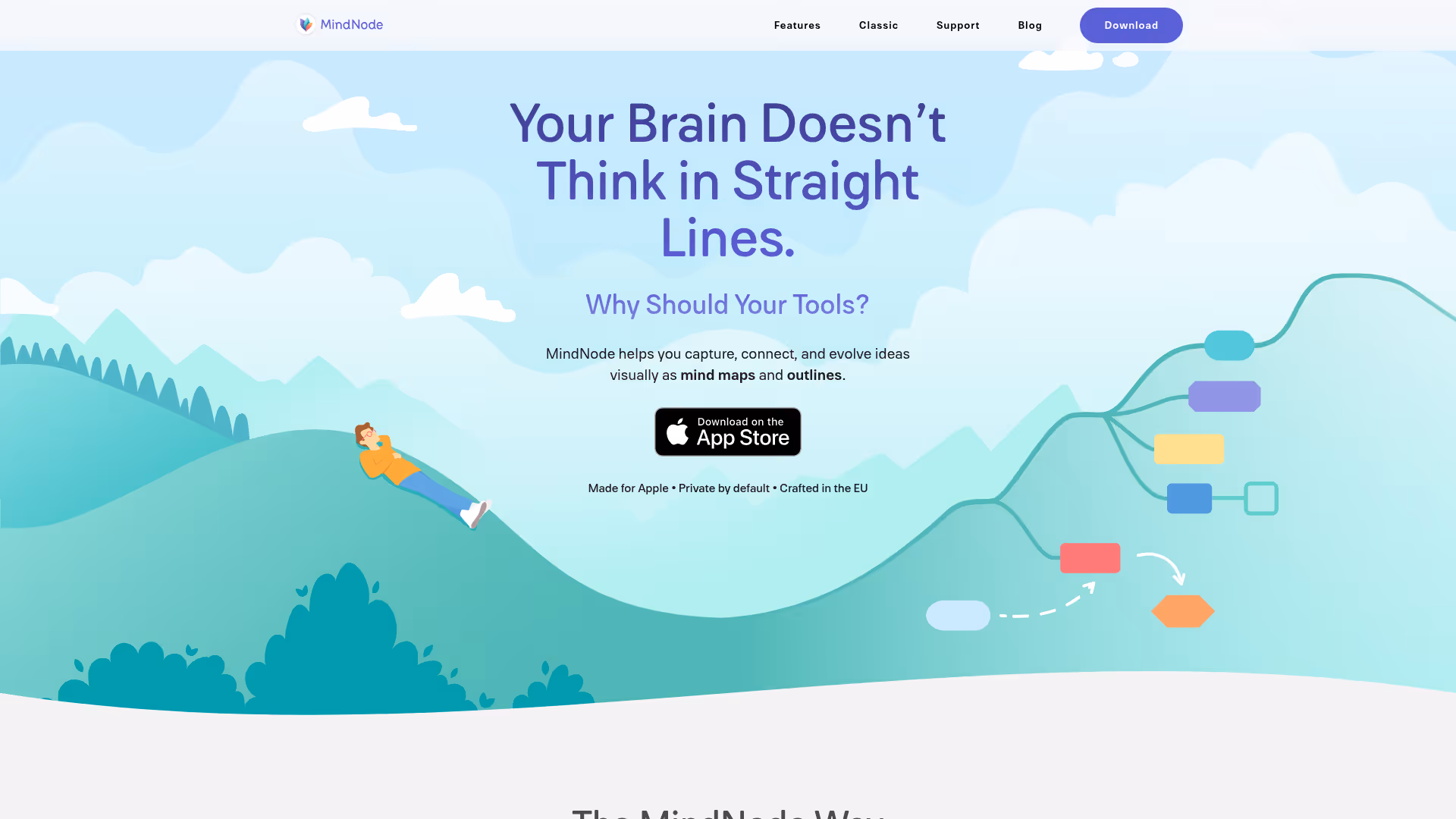 MindNode homepage