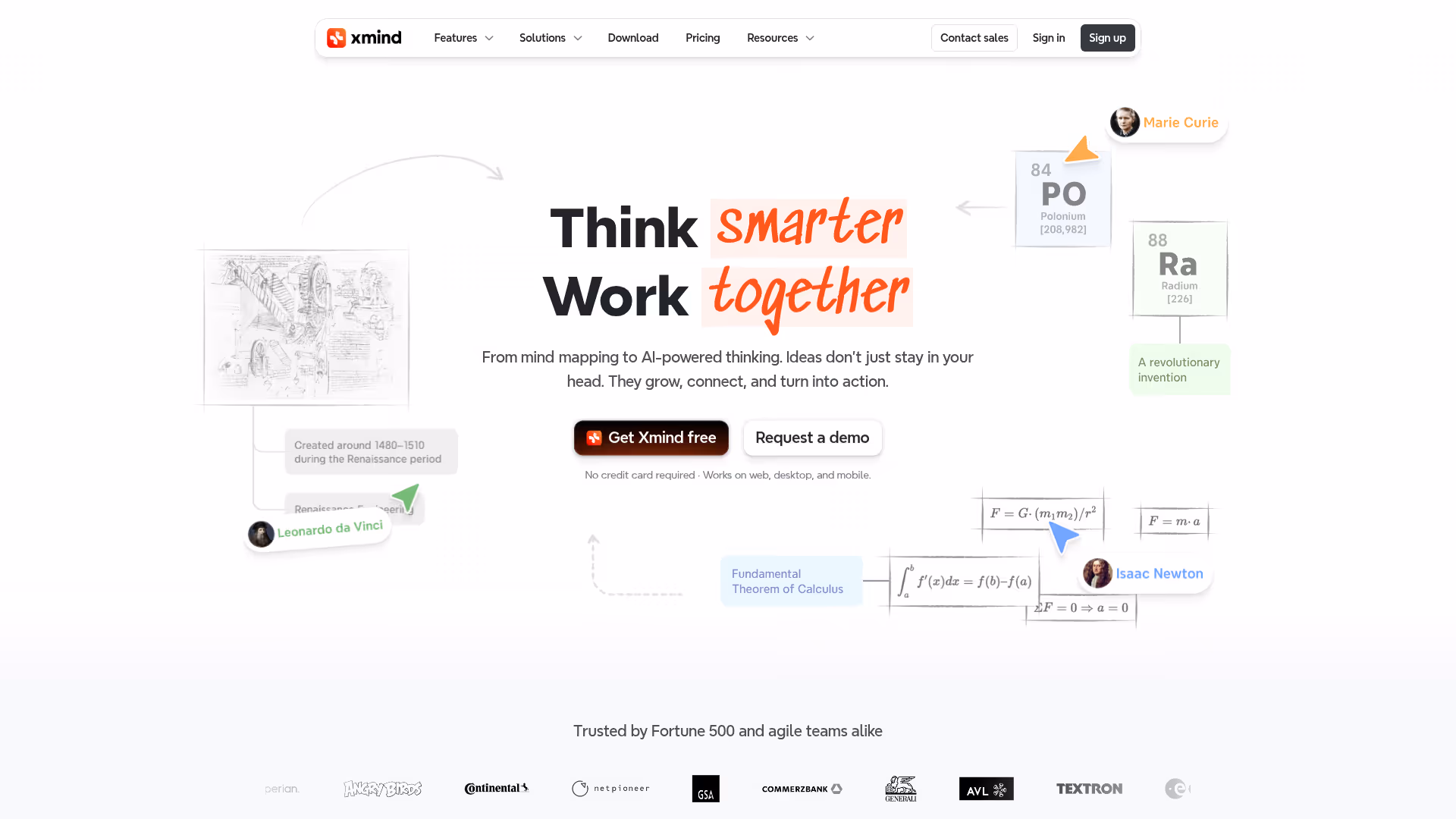 Xmind homepage