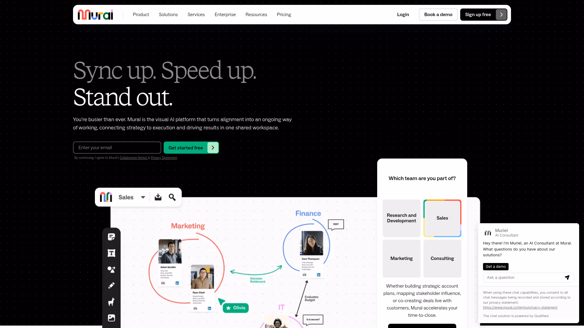 Mural homepage