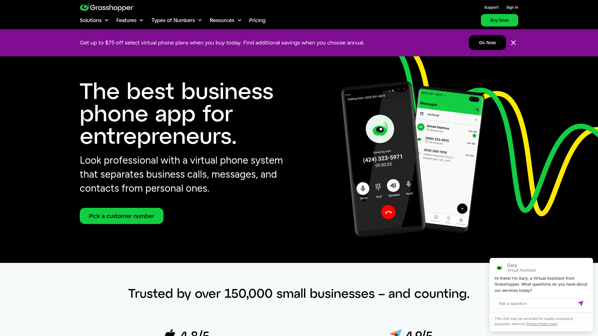 Grasshopper homepage