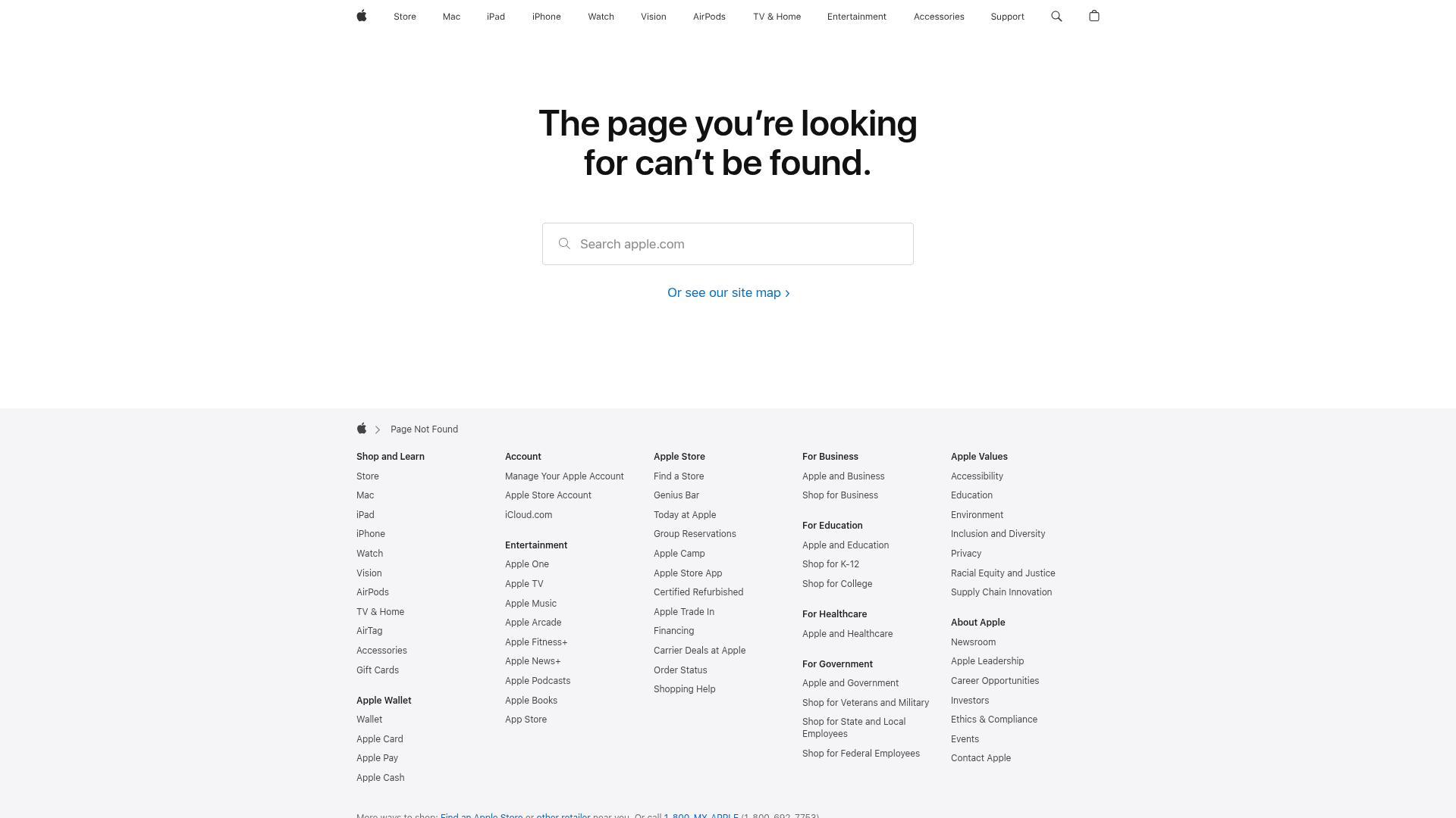 Apple Mail homepage