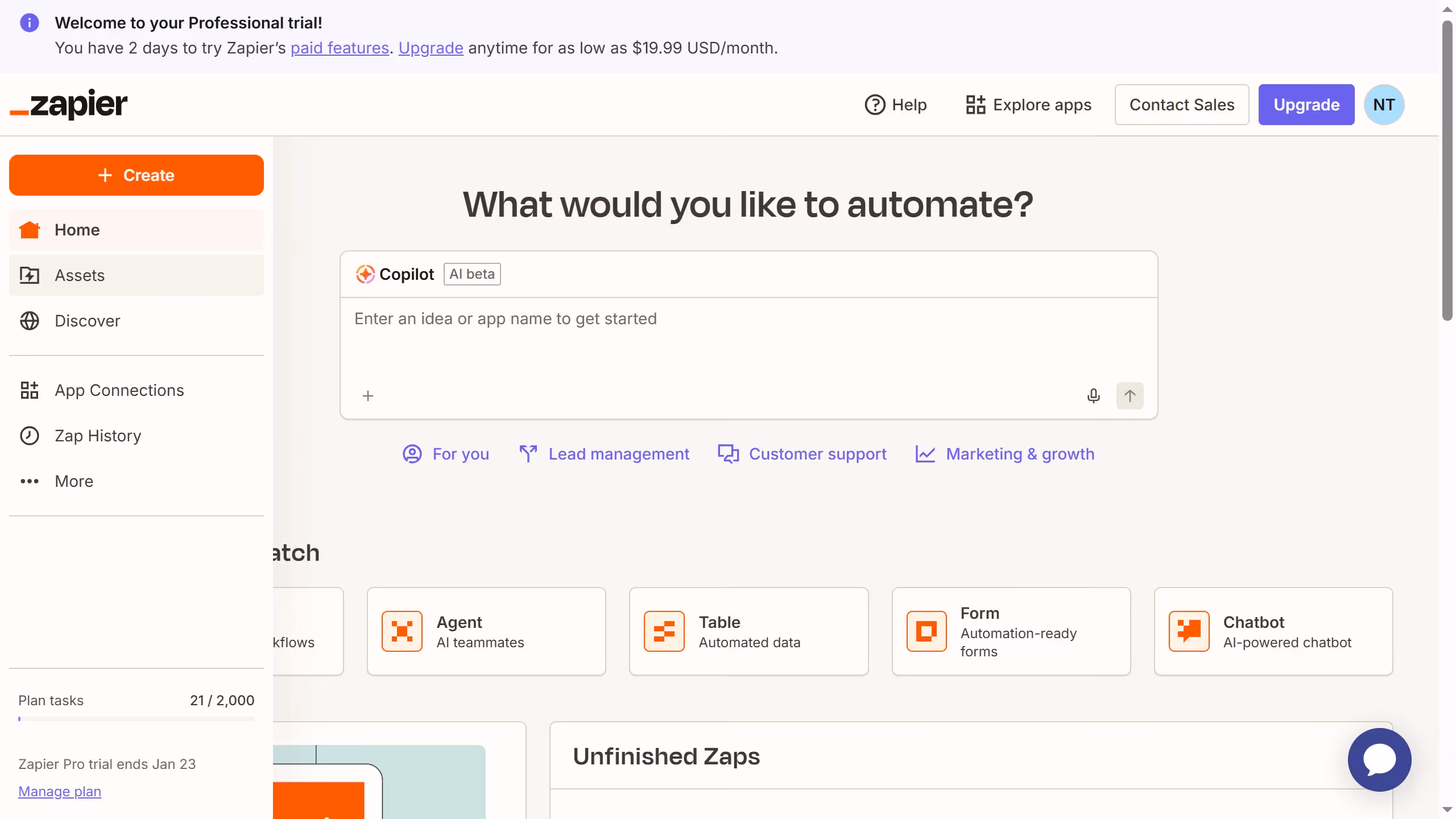 How to view the added form in a canvas in Zapier
