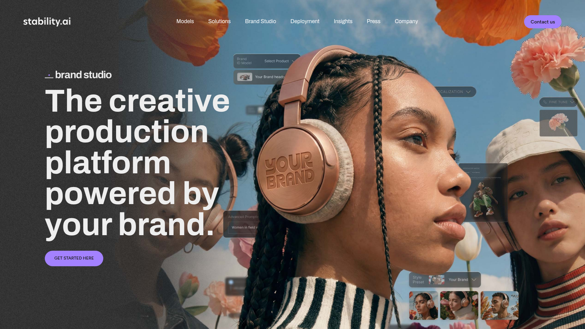 Stable Diffusion homepage