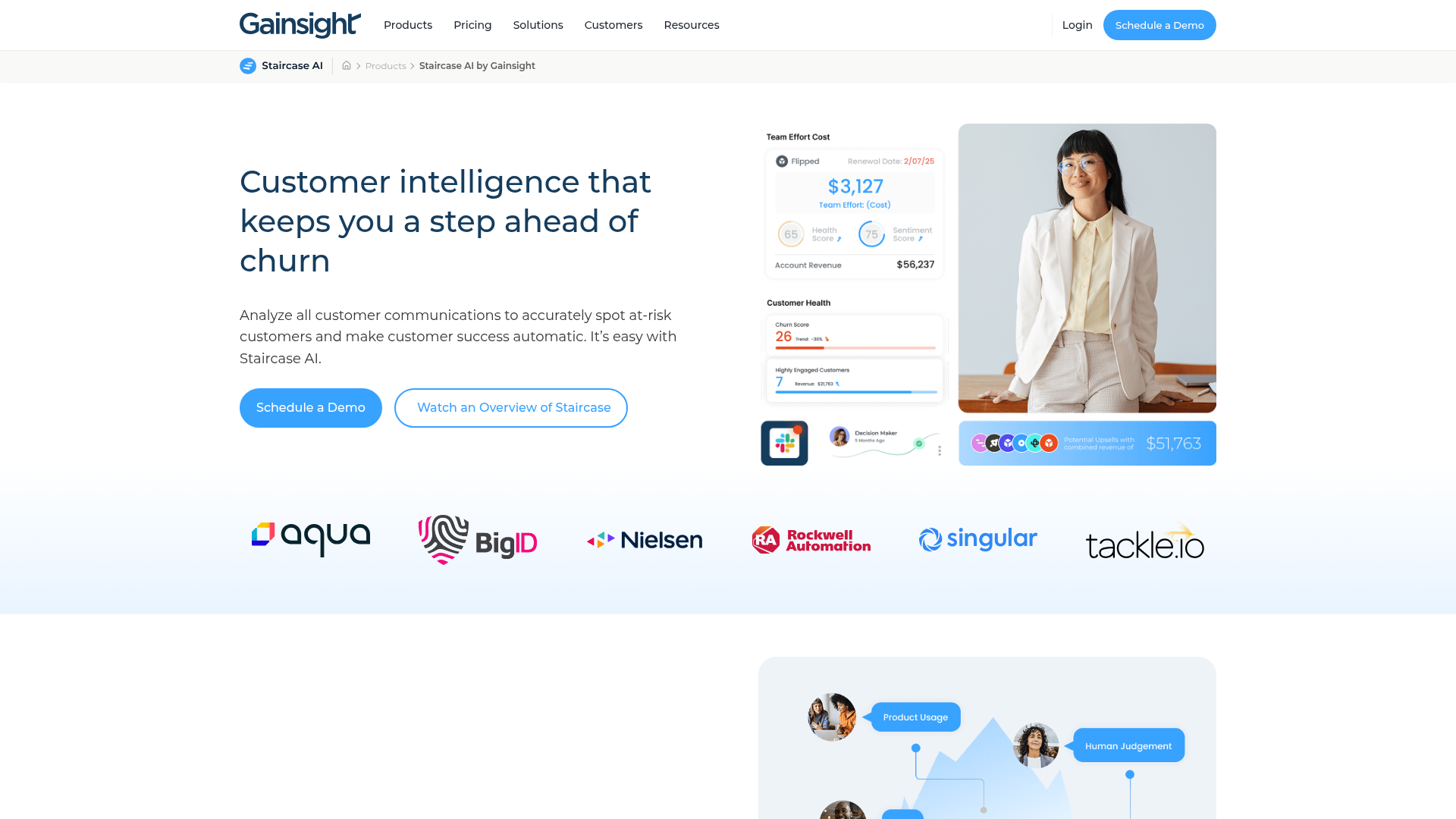 Staircase AI homepage