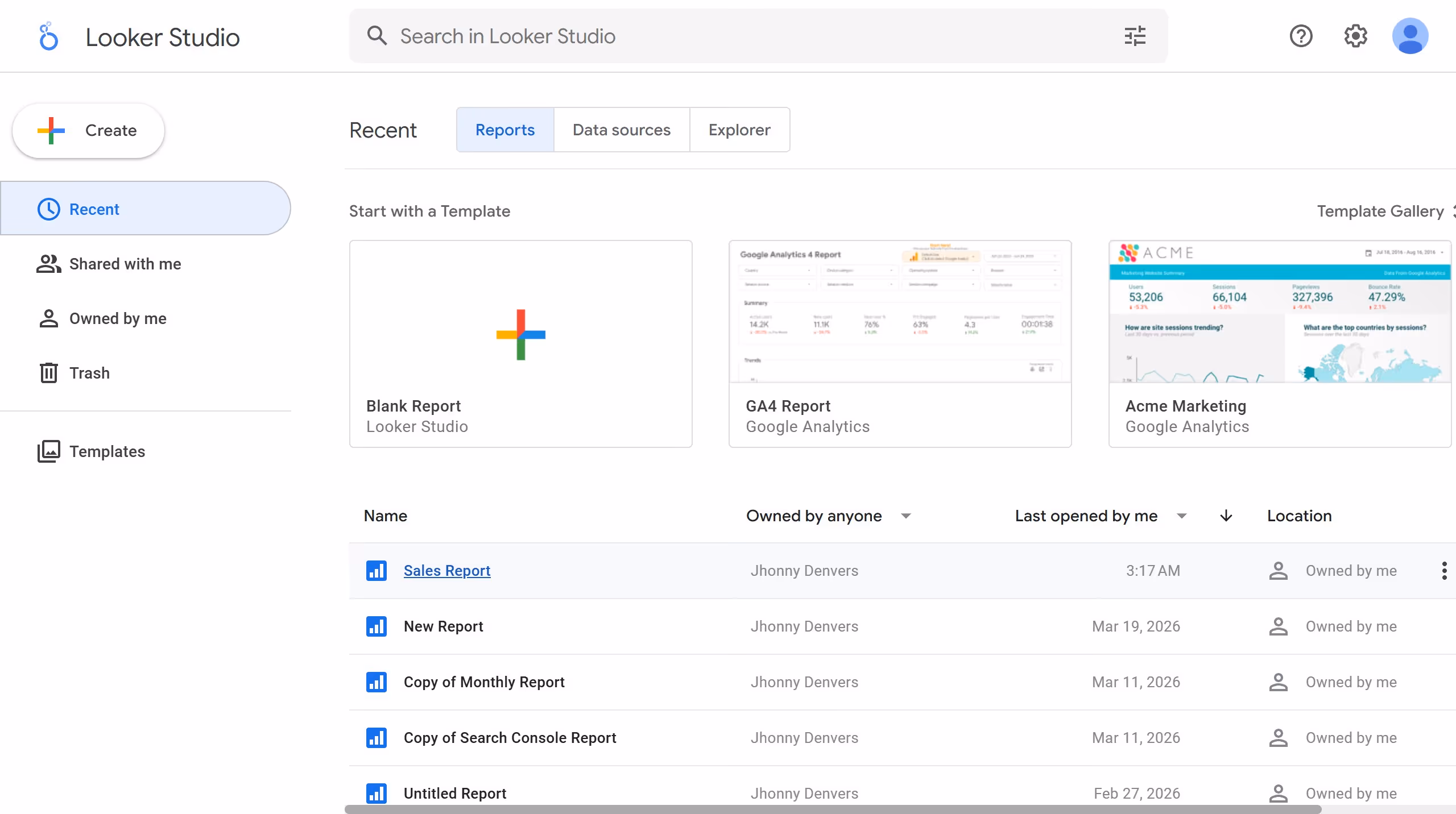 How to align a pie chart title to the right in Looker Studio