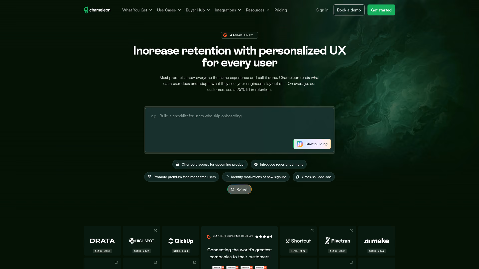 Chameleon homepage