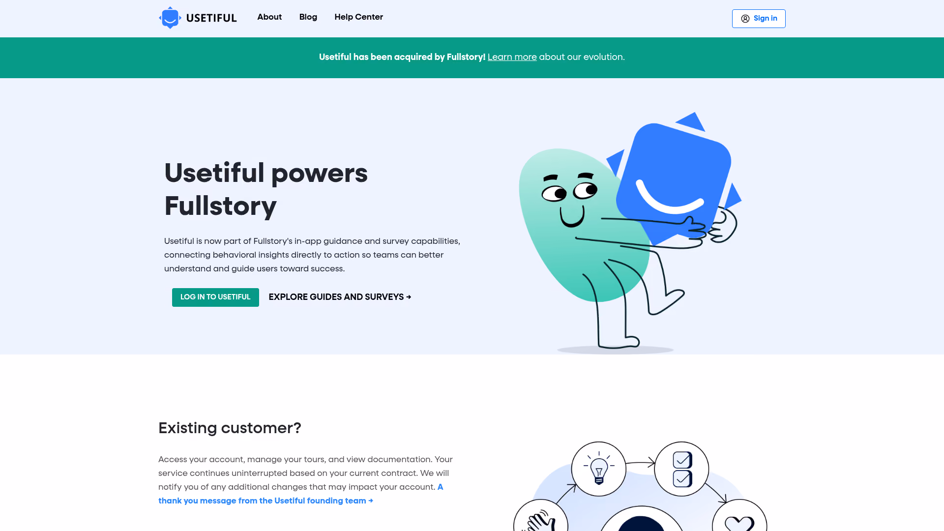 Usetiful homepage