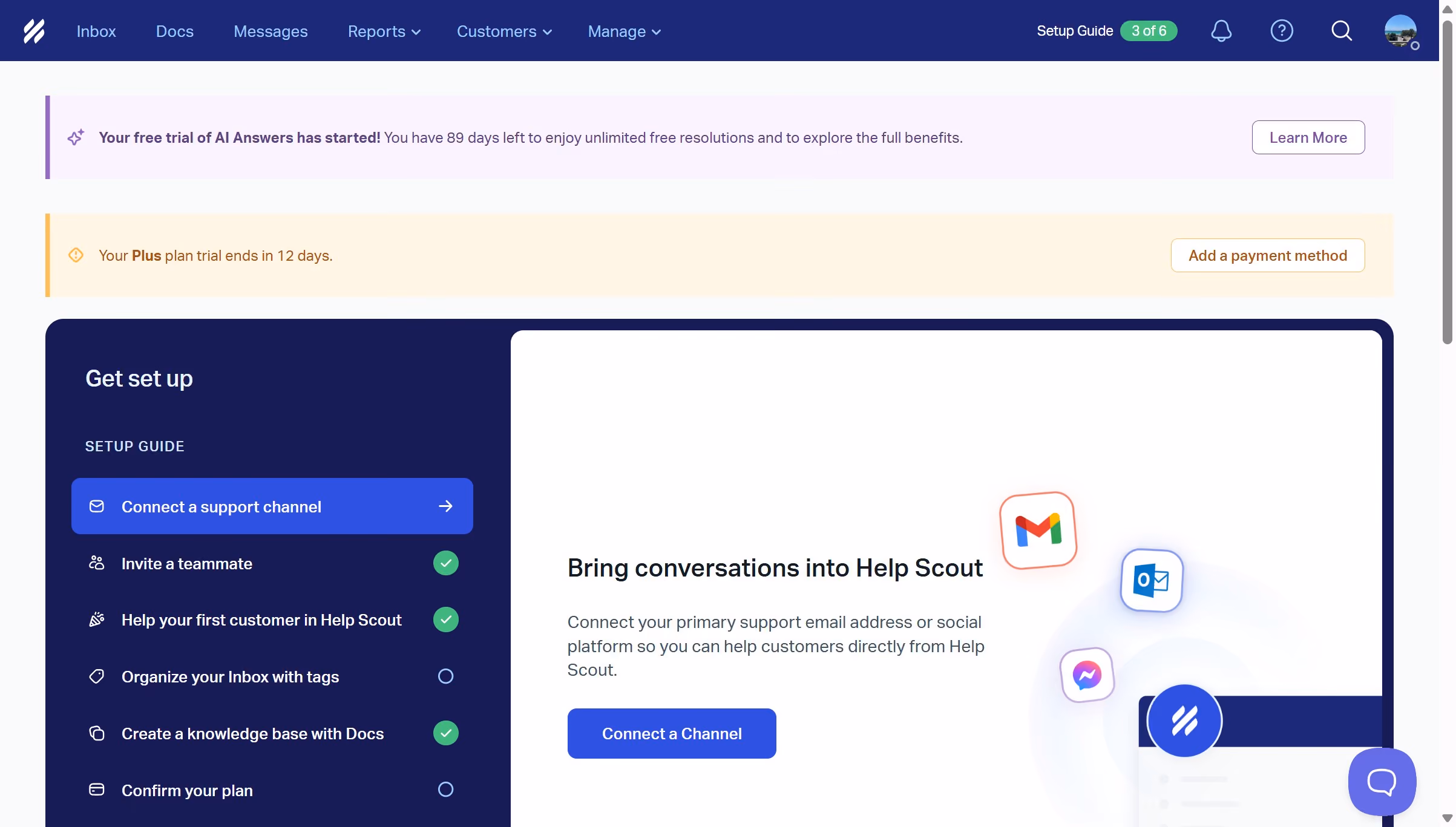 How to remove profile picture in HelpScout
