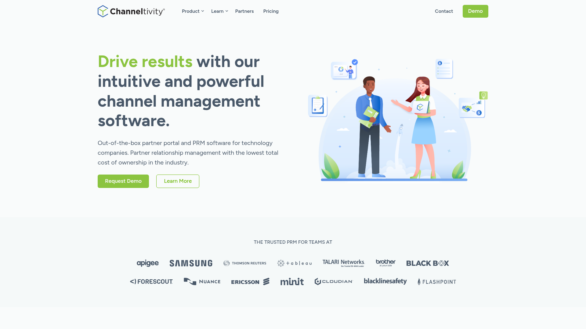 Channeltivity PRM tool screenshot