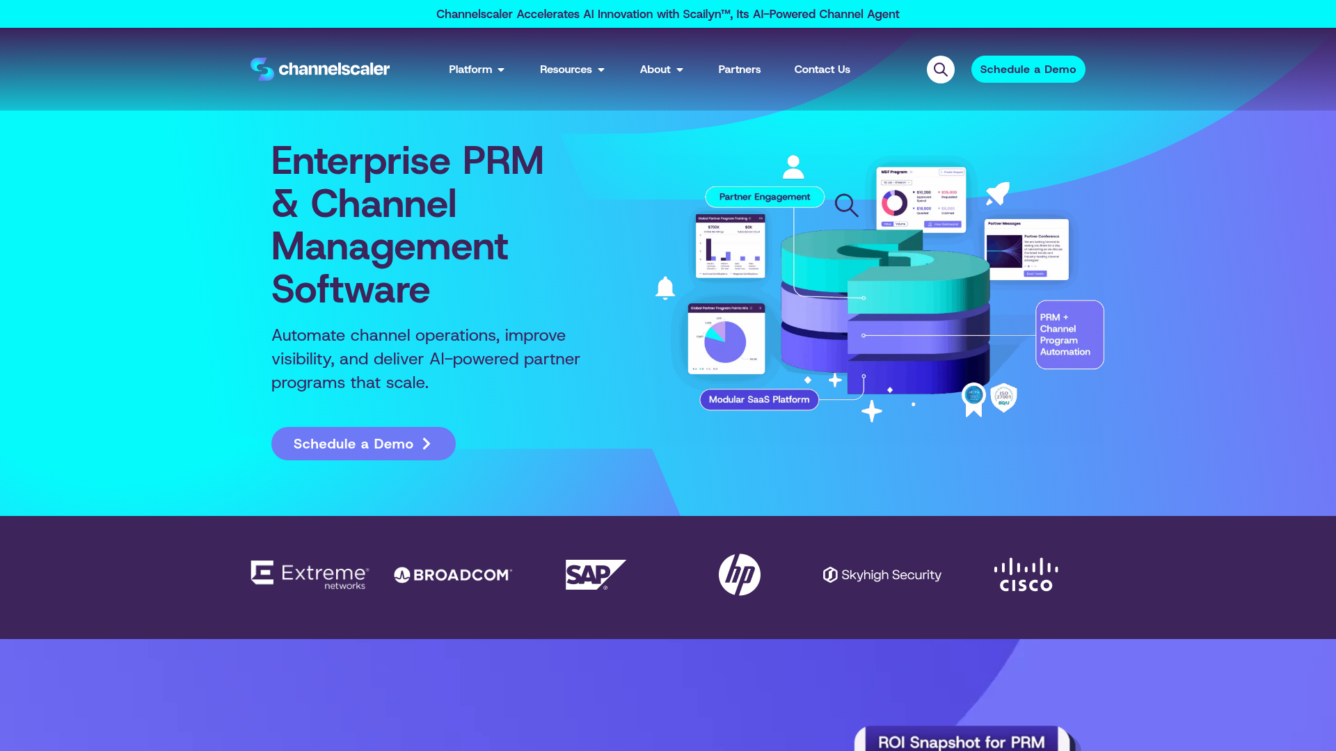 Allbound PRM tool screenshot