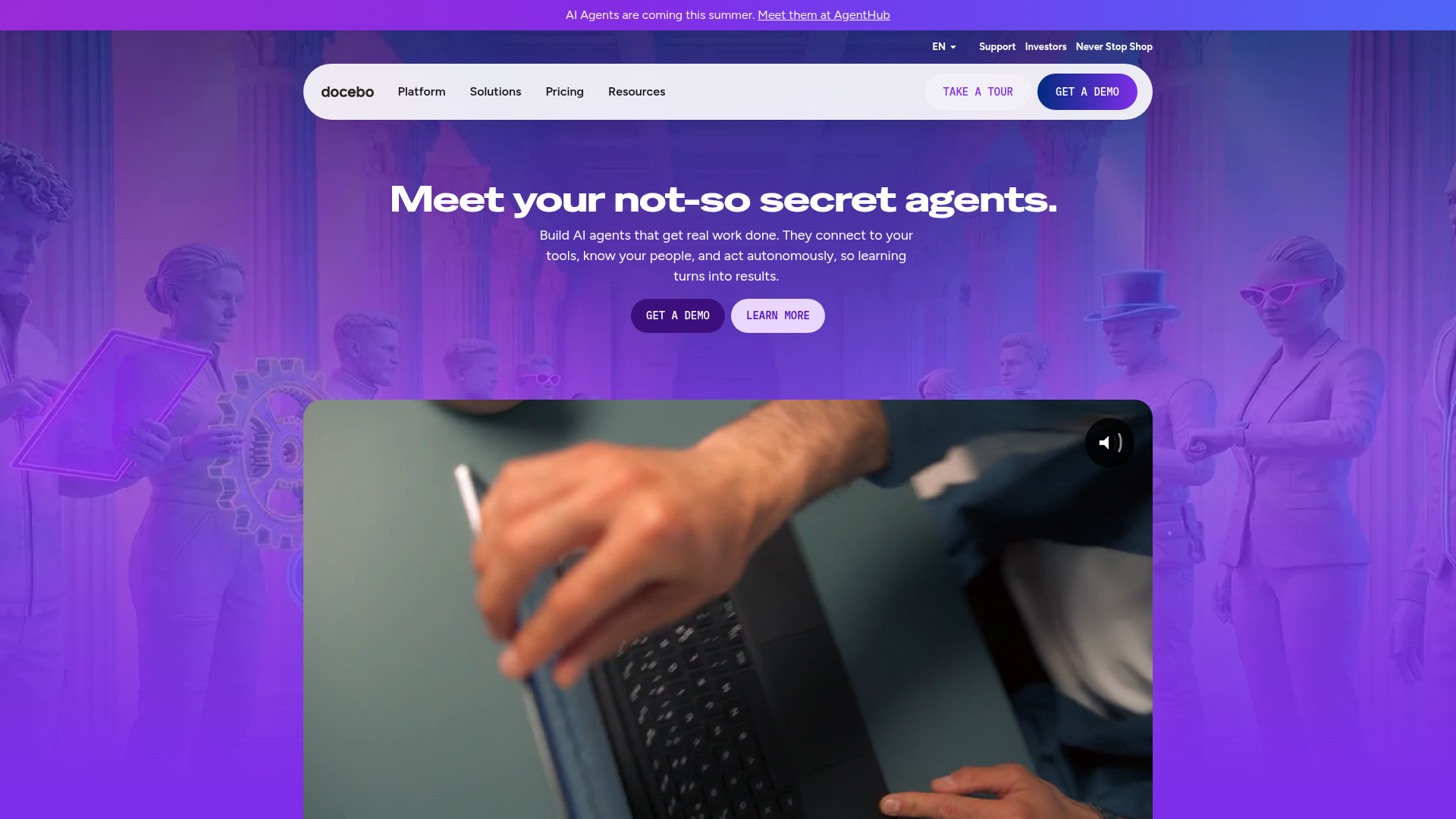 Docebo channel enablement tool