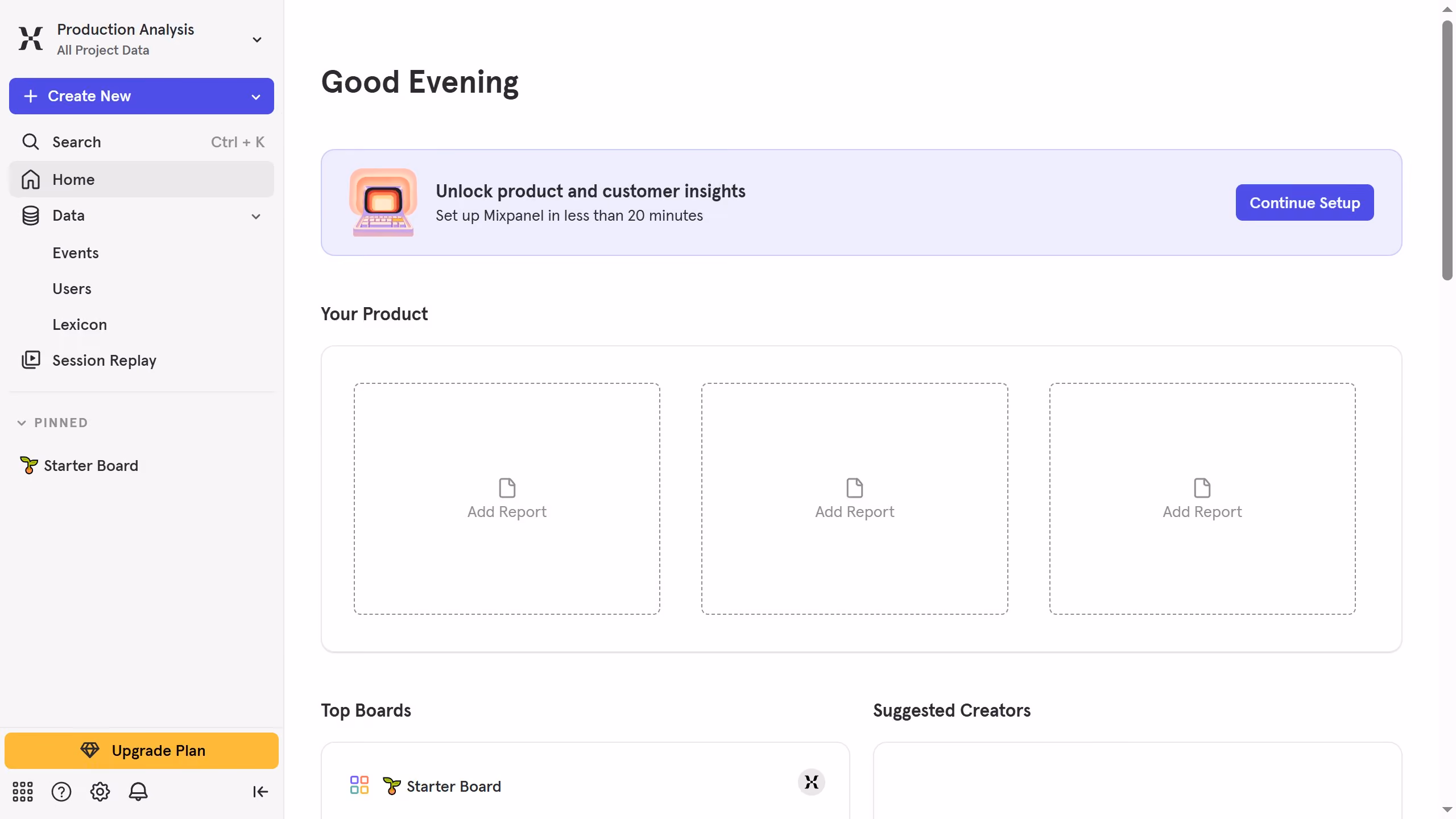 How to connect Appcues in Mixpanel