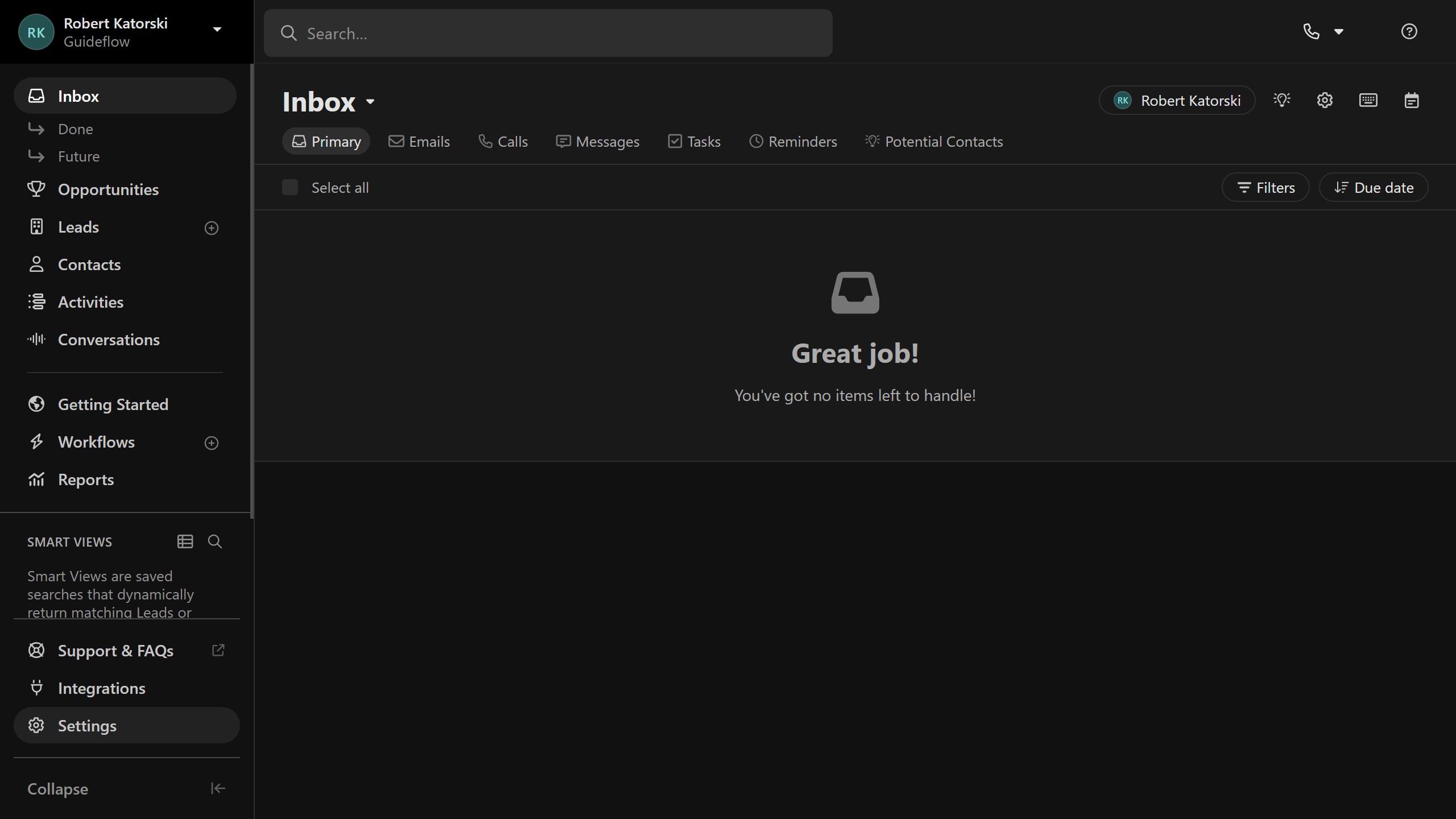 How to enable manage forms permission for a role in Close.com