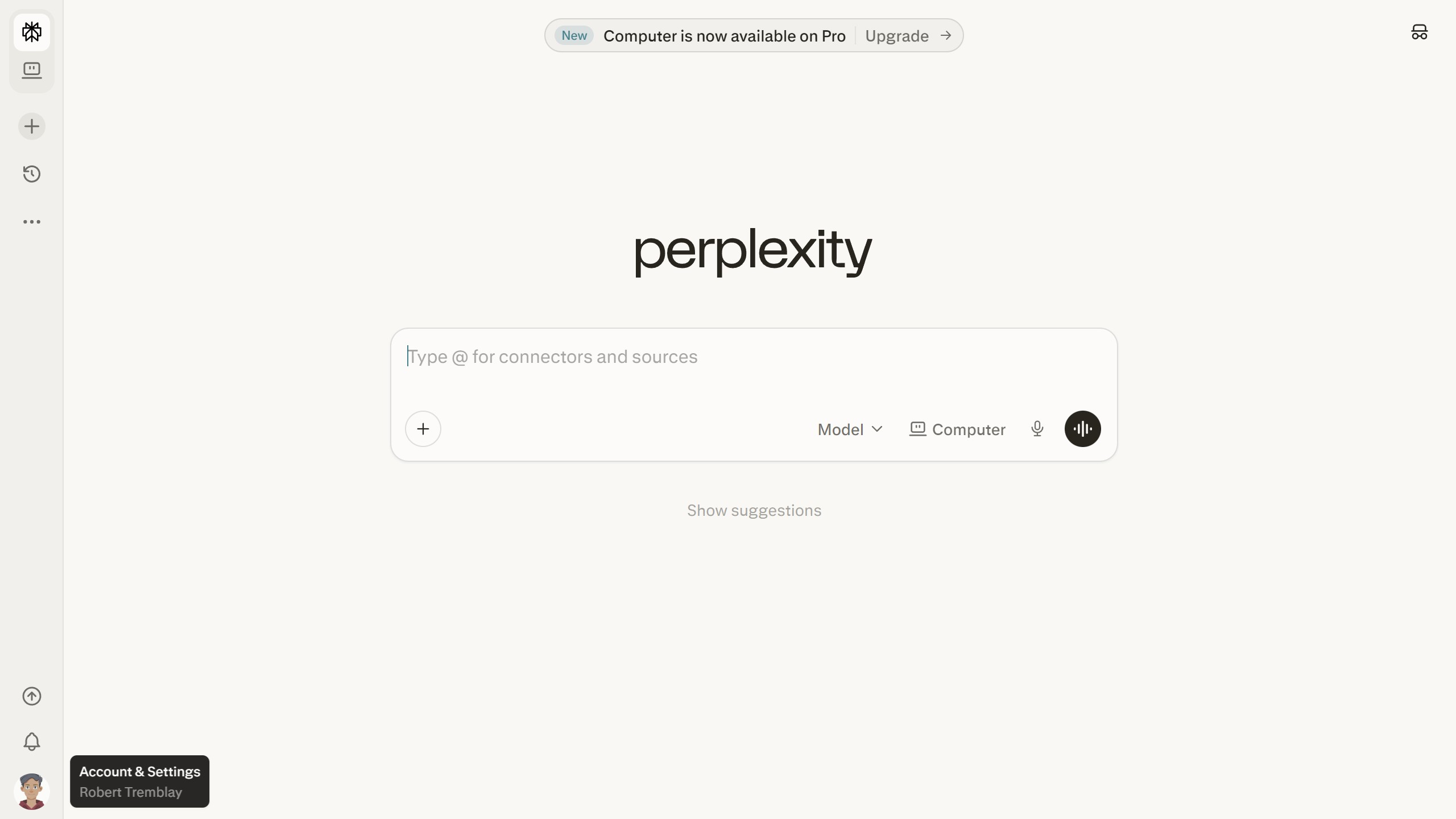 How to use default response format in Perplexity