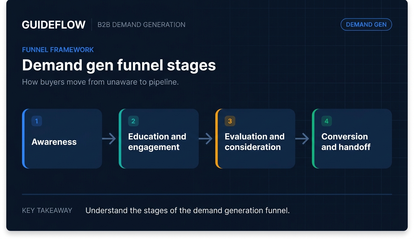 Demand gen funnel stages