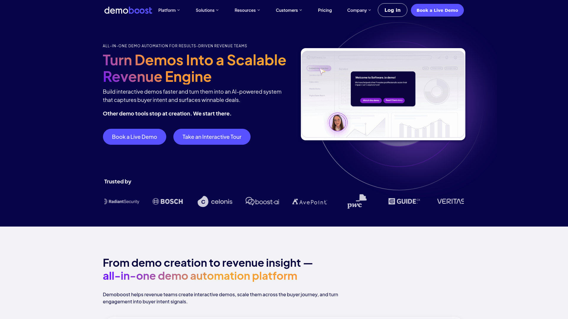 Demoboost demo experience platform