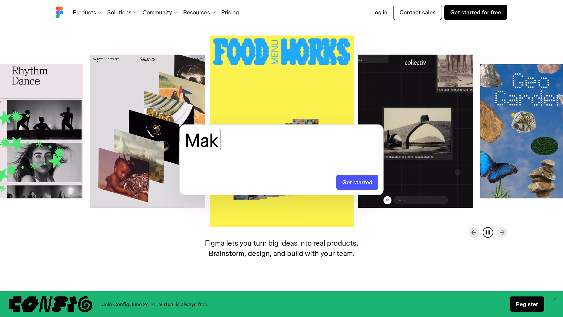 Figma design collaboration platform