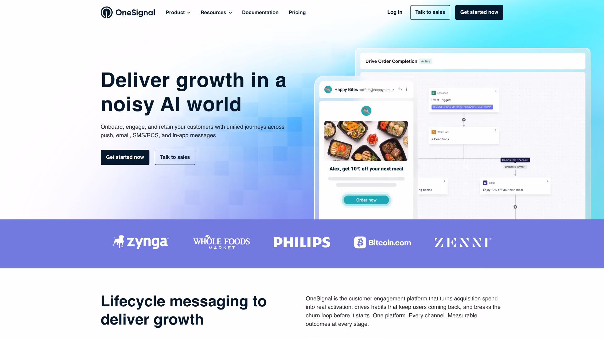5. OneSignal