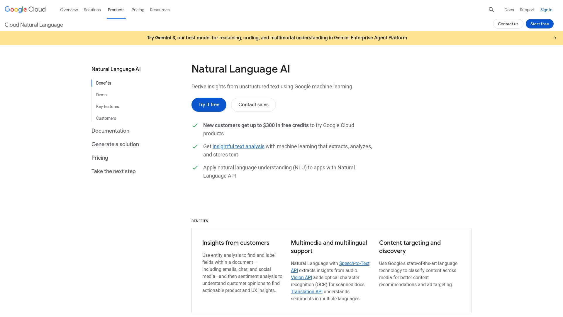 7. Google Cloud Natural Language AI 7. Google Cloud Natural Language AI
