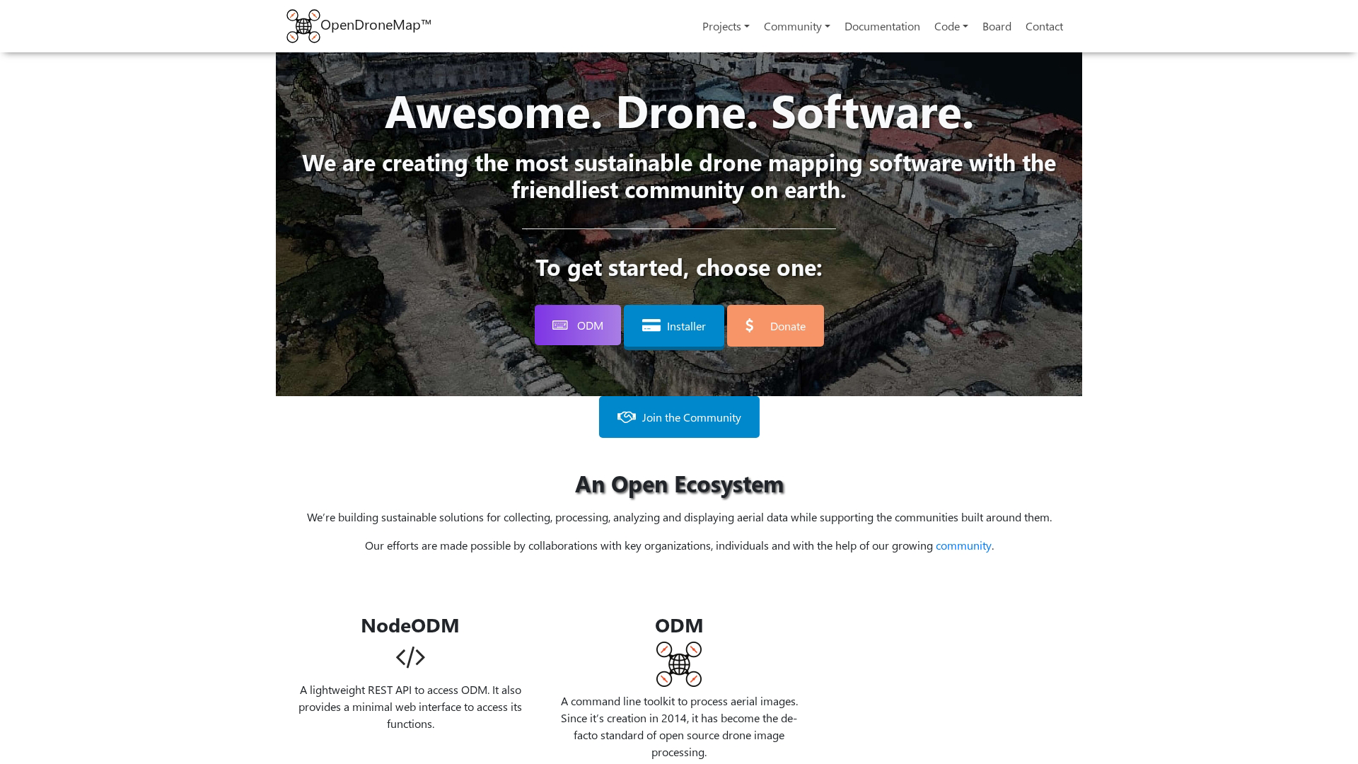 5. OpenDroneMap 5. OpenDroneMap