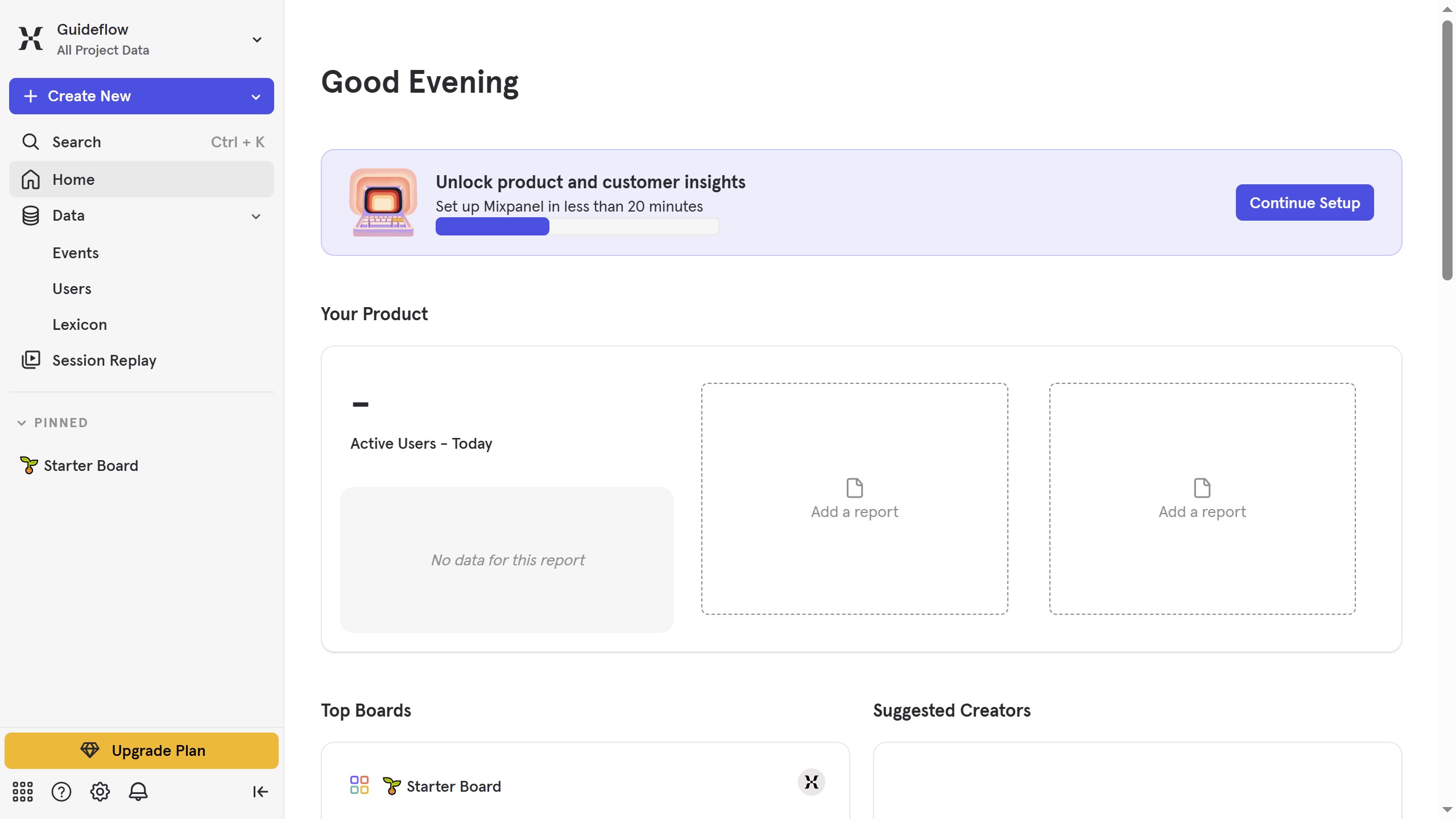 How to invite users to a project in Mixpanel