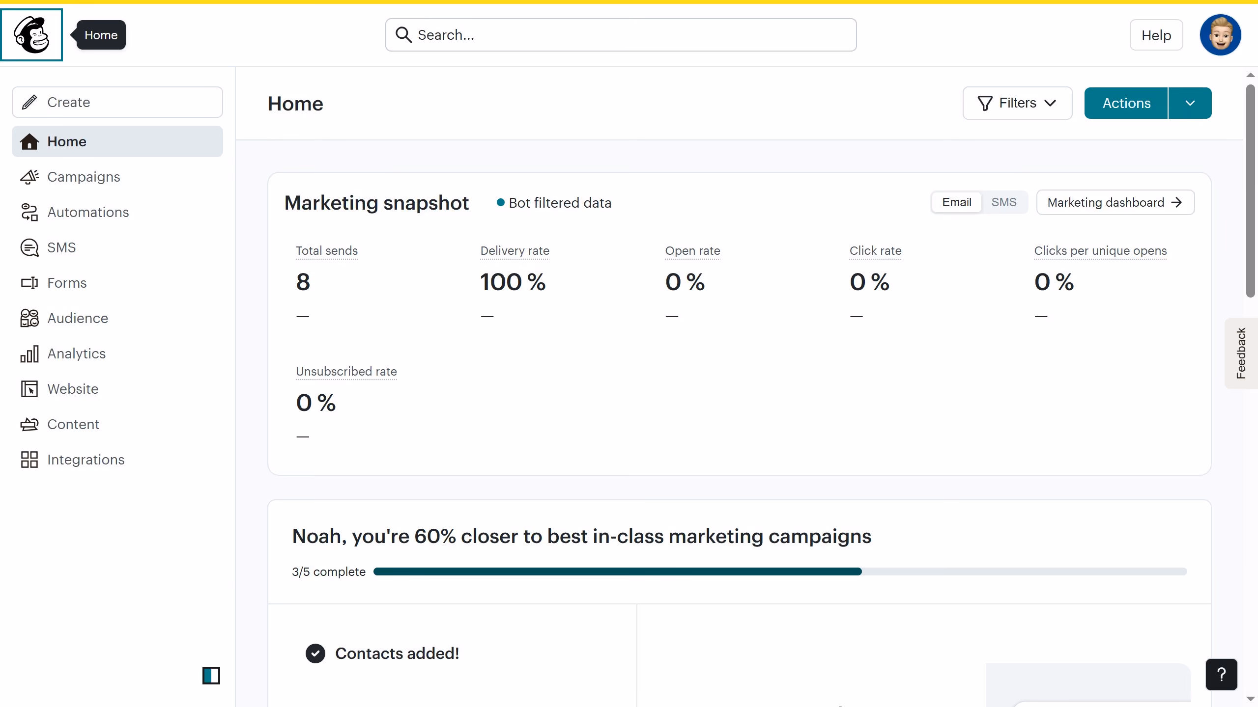 How to add a birthday field to a signup form on a landing page in Mailchimp