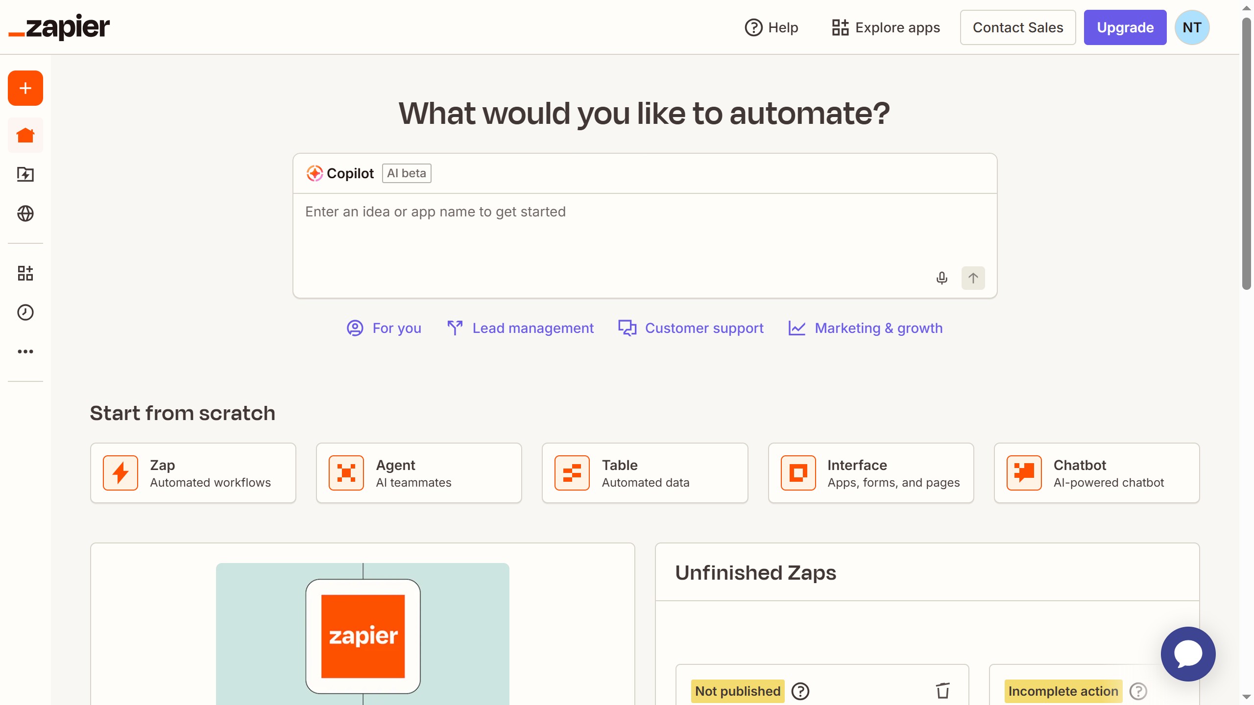 How to manage notifications  in the free plan in Zapier