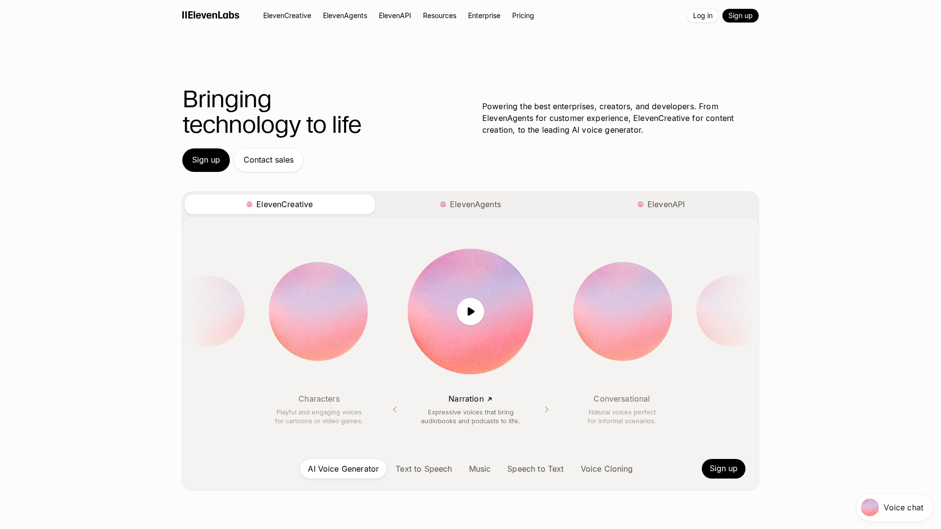 1. ElevenLabs