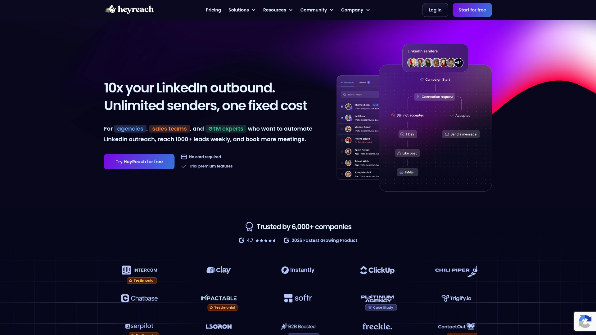 2. HeyReach 2. HeyReach